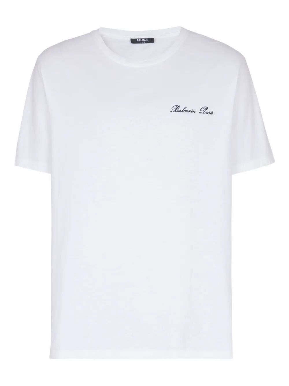 Balmain "BALMAIN SIGNATURE" EMBROIDERED T SHIRT REGULAR FIT Size US XL / EU 56 / 4 - 4 Thumbnail