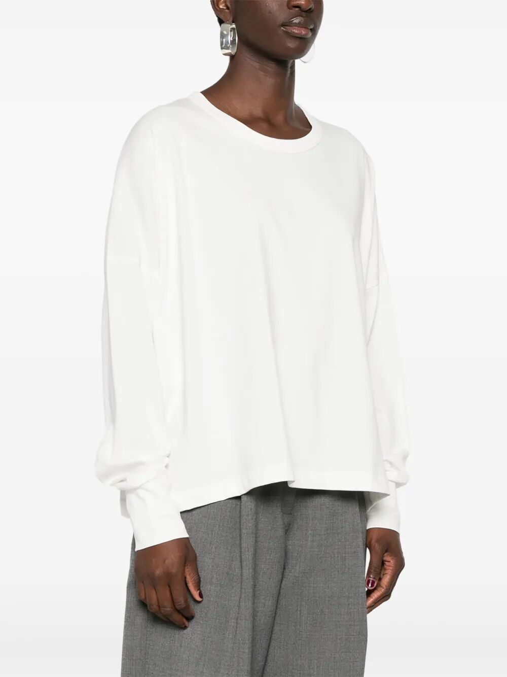 Studio Nicholson JERSEY LONG SLEEVE T-SHIRT Size S / US 4 / IT 40 - 3 Thumbnail