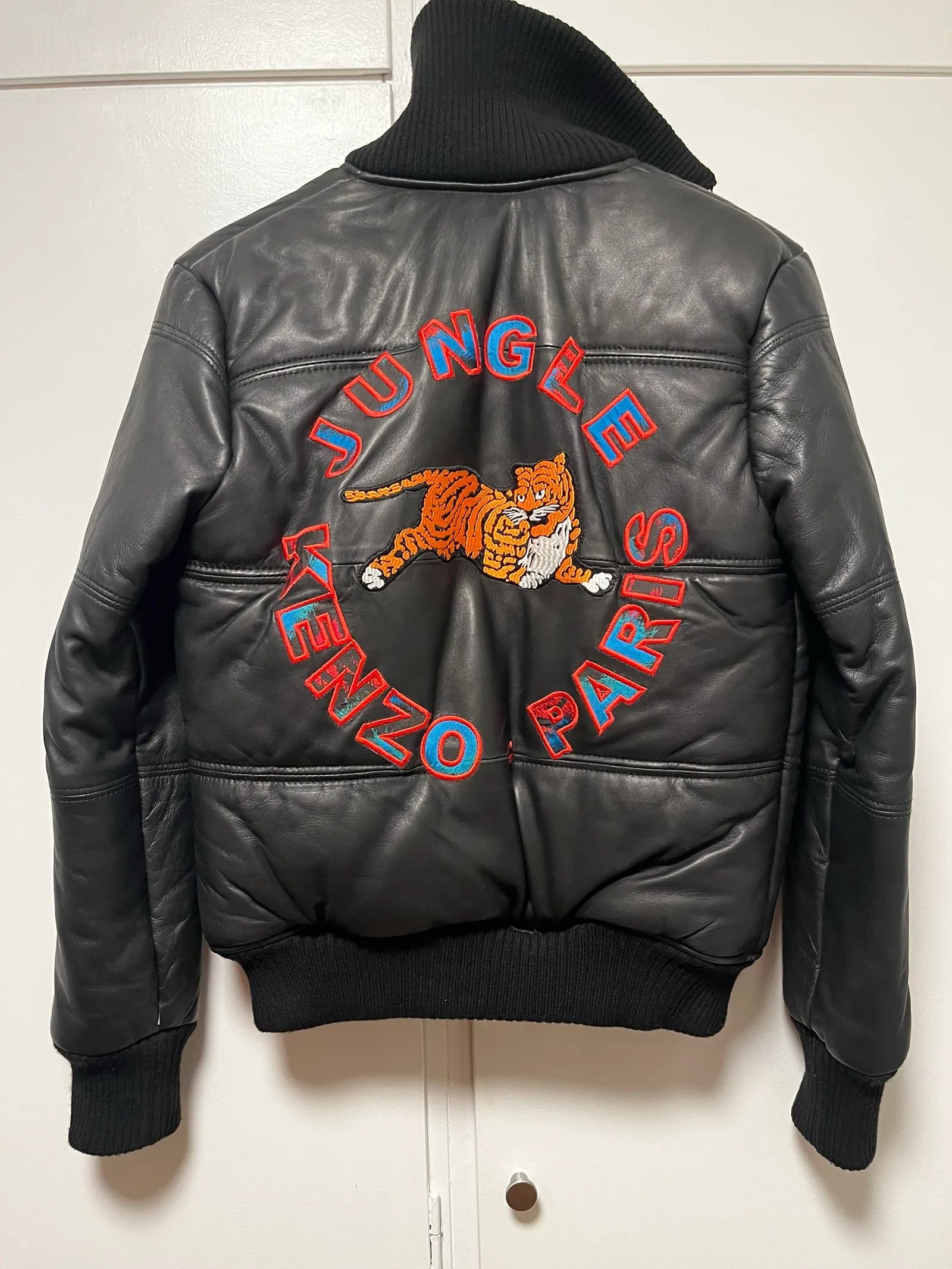 Kenzo Kenzo x H&M Leather Jacket Size US XS / EU 42 / 0 - 3 Thumbnail