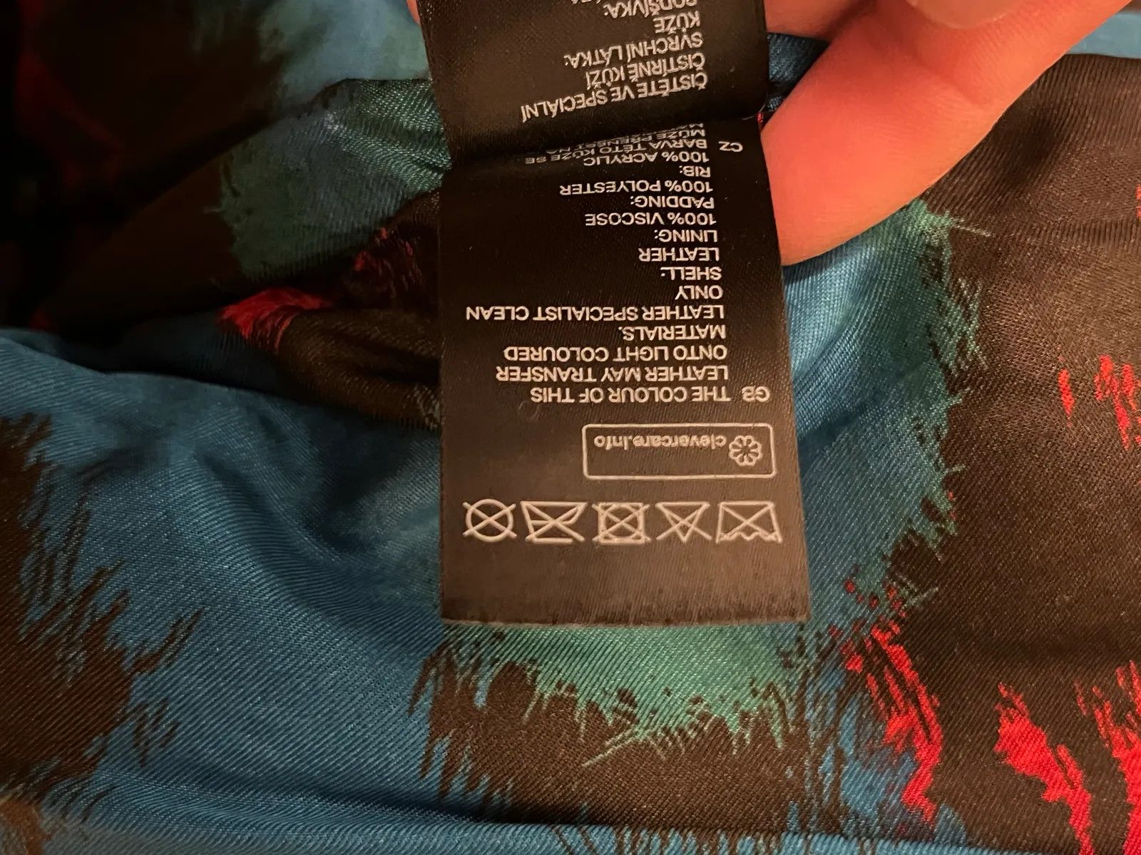 Kenzo Kenzo x H&M Leather Jacket Size US XS / EU 42 / 0 - 6 Thumbnail
