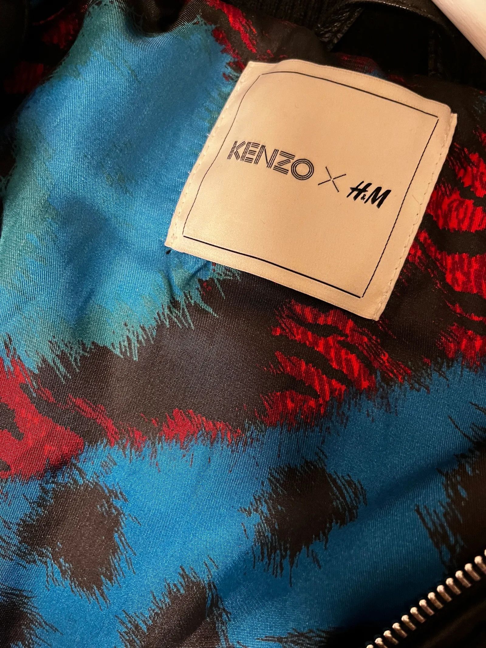 Kenzo Kenzo x H&M Leather Jacket Size US XS / EU 42 / 0 - 4 Thumbnail