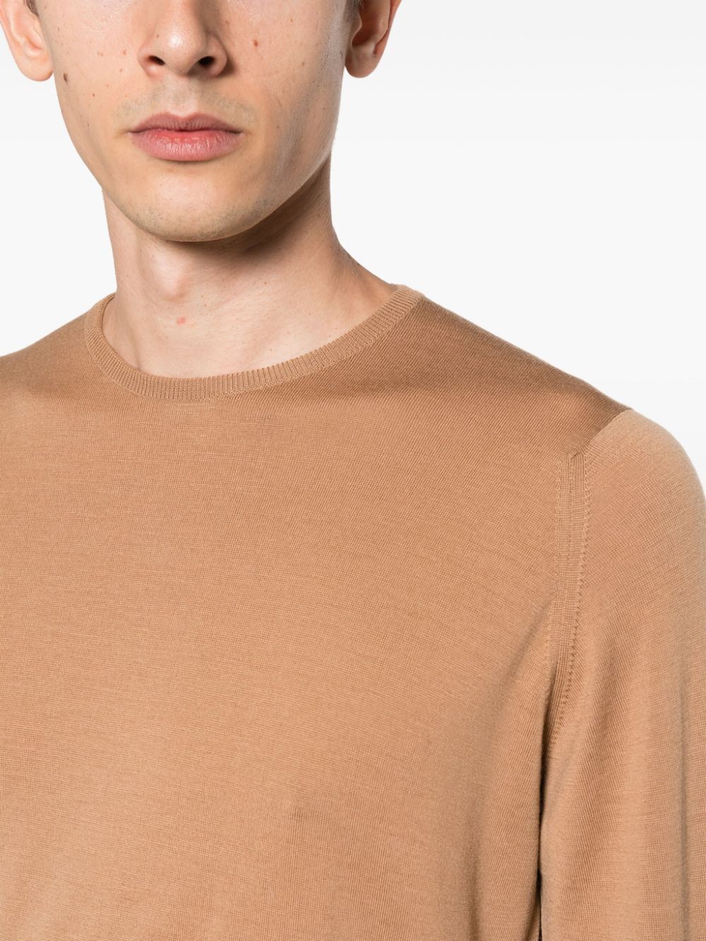 John Smedley MARCUS LONG SLEEVES CREW NECK PULLOVER Size US XXL / EU 58 / 5 - 7 Thumbnail