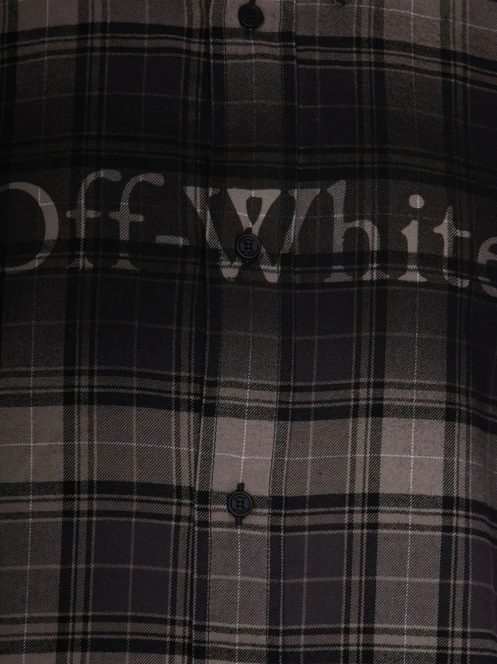 Off-White "SPRAY BOOK CHECK" FLAN REGULAR SHIRT Size XL / US 12-14 / IT 48-50 - 6 Thumbnail