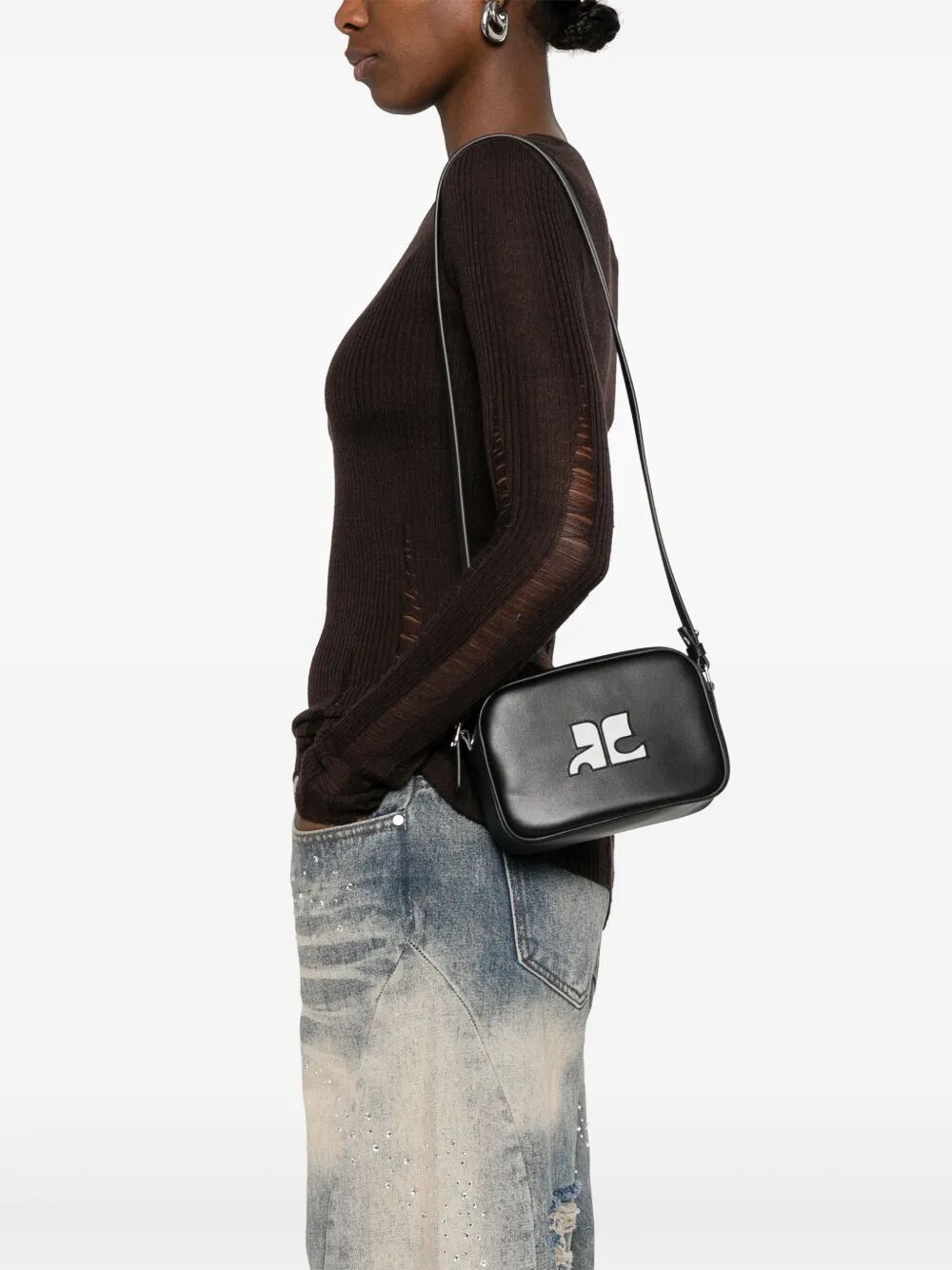 Courreges "REEDITION" CAMERA BAG Size ONE SIZE - 4 Thumbnail