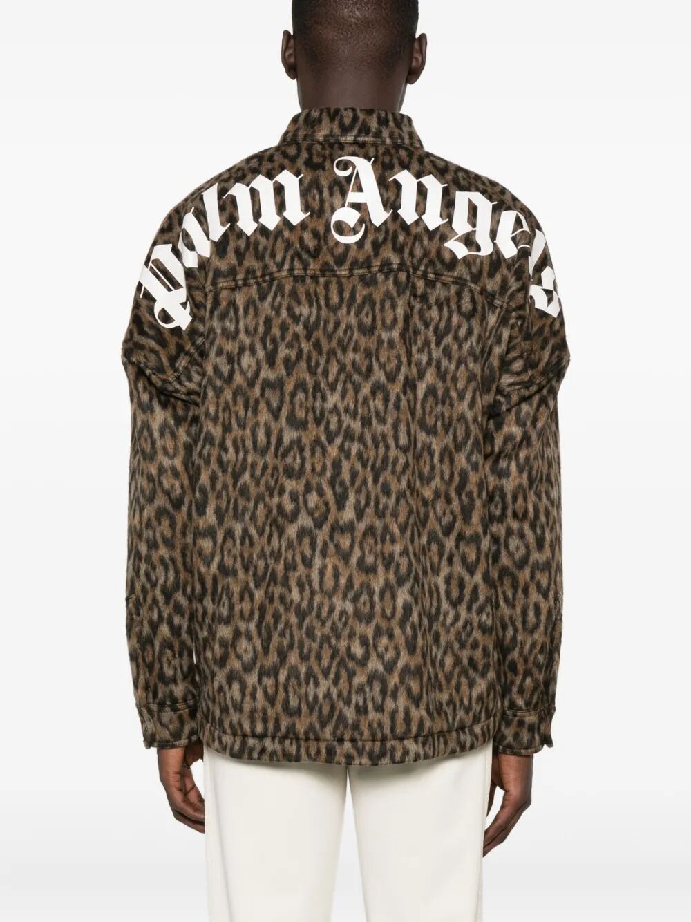 Palm Angels "CLASSIC LOGO ANIMALIER" OVERSHIRT Size US M / EU 48-50 / 2 - 4 Thumbnail