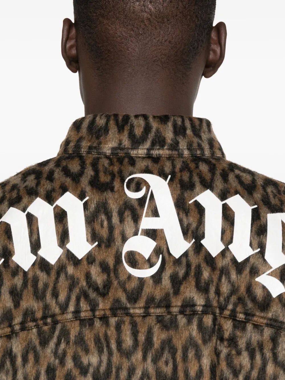 Palm Angels "CLASSIC LOGO ANIMALIER" OVERSHIRT Size US L / EU 52-54 / 3 - 3 Thumbnail