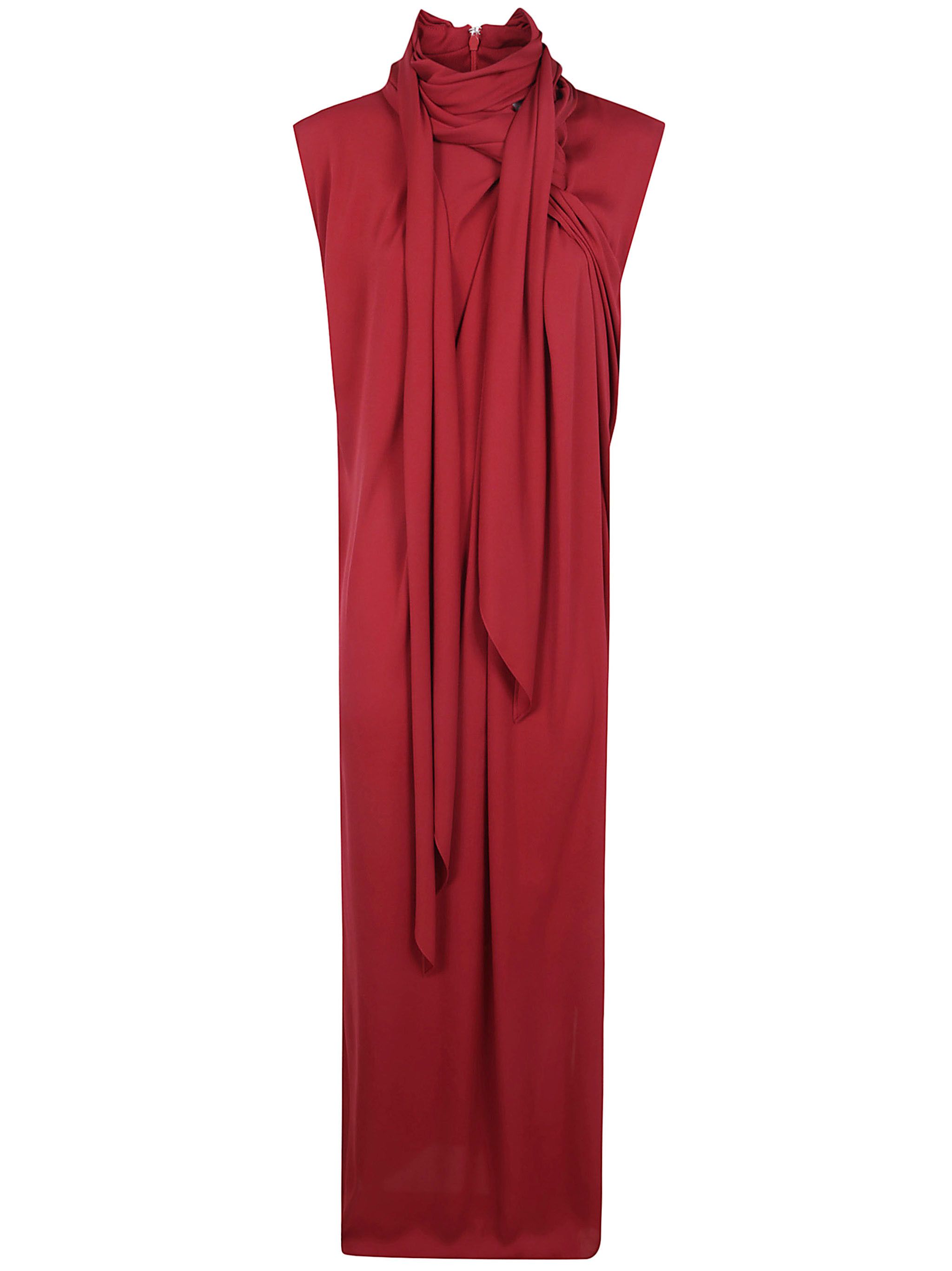 Lanvin FRONT KNOT DRESS Size M / US 6-8 / IT 42-44 - 6 Thumbnail