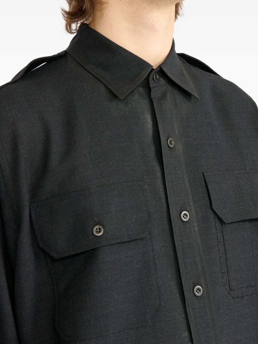 Maison Margiela LONG SLEEVES SHIRT Size US M / EU 48-50 / 2 - 5 Thumbnail