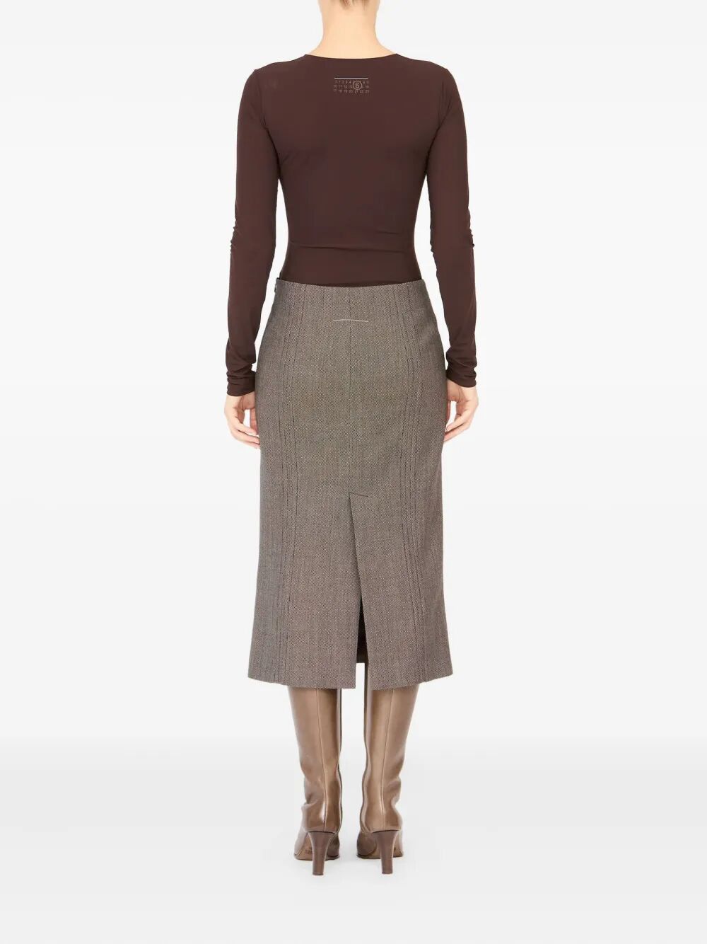 MM6 MIDI SKIRT Size 28" / US 6 / IT 42 - 2 Thumbnail
