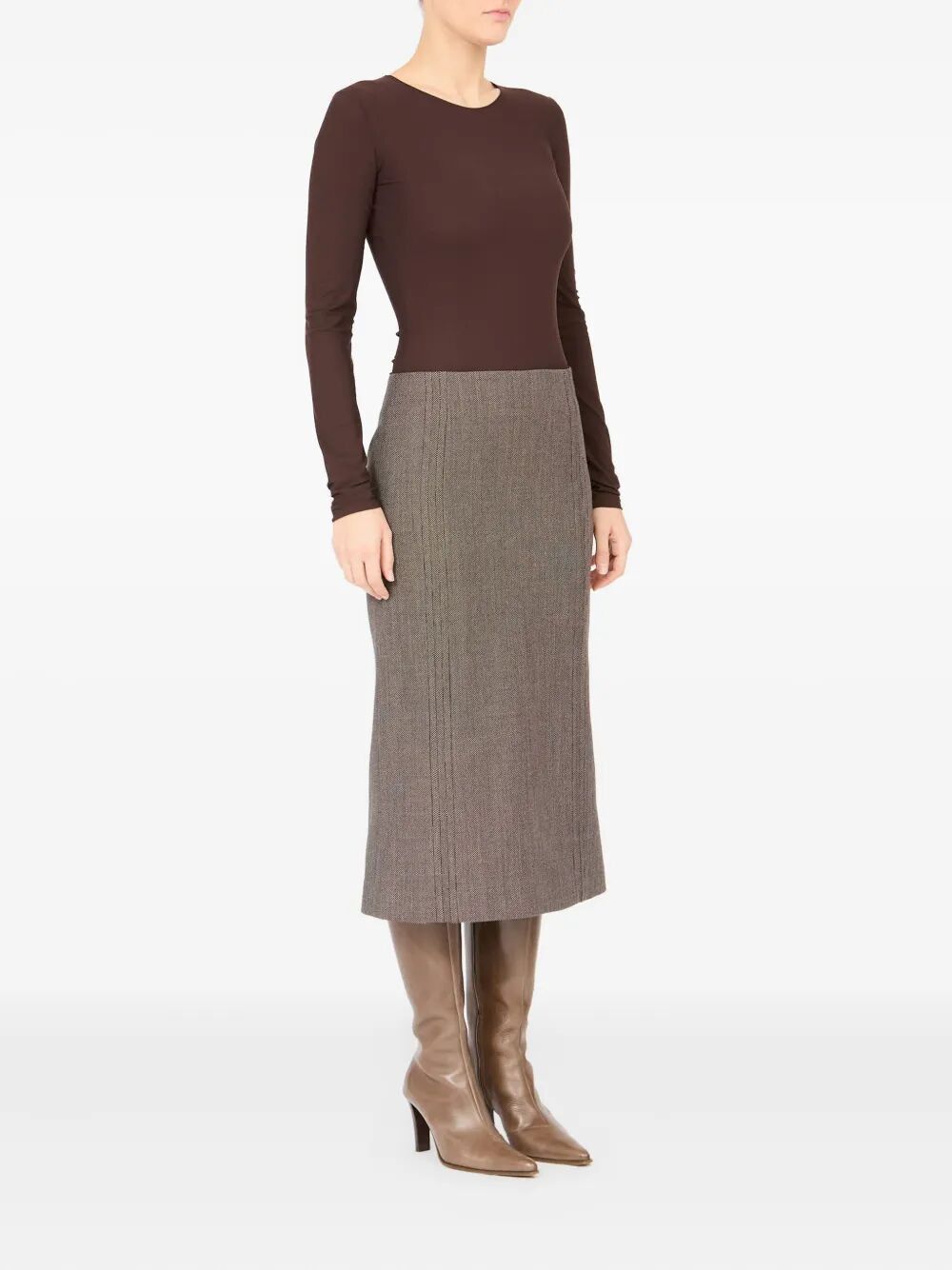 MM6 MIDI SKIRT Size 28" / US 6 / IT 42 - 3 Thumbnail