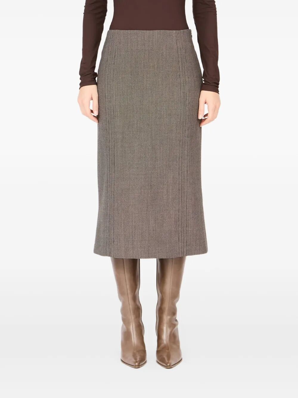 MM6 MIDI SKIRT Size 28" / US 6 / IT 42 - 4 Thumbnail