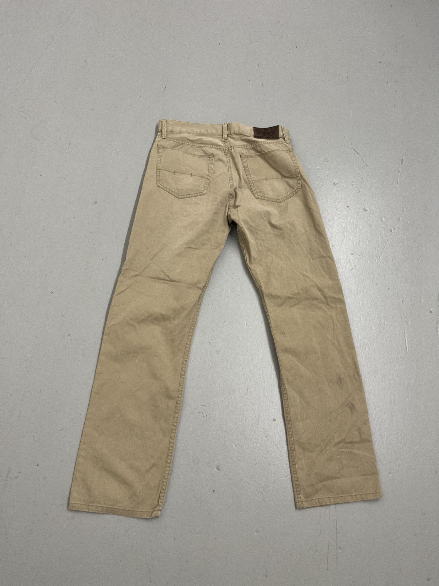 Polo Ralph Lauren × Vintage Vintage Polo Ralph Lauren Tan Chino Pants Size 33x31.5 Size US 33 - 5 Thumbnail