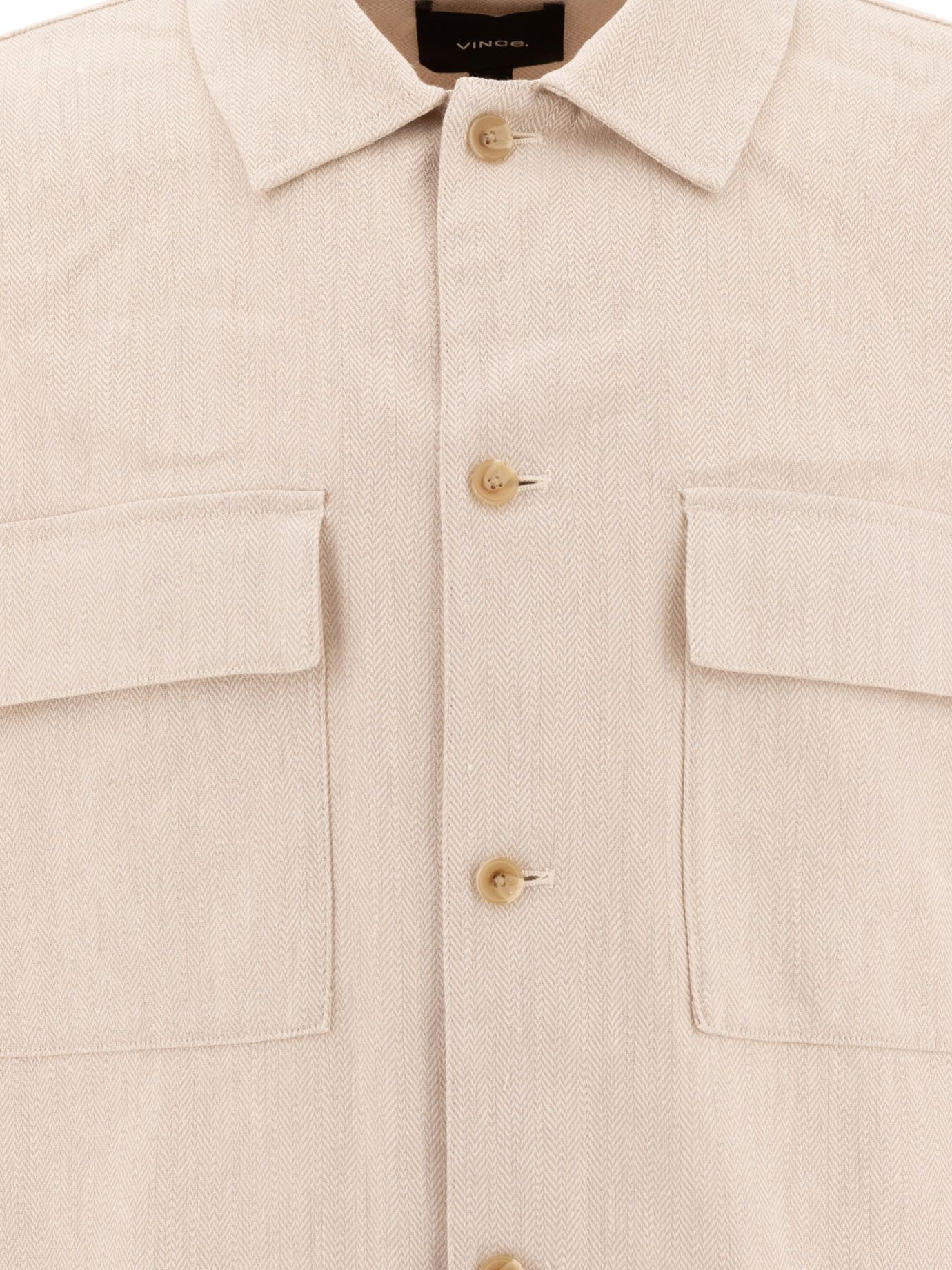 Vince Vince. Linen Overshirt tag size L Men - USA Duties Paid Size US L / EU 52-54 / 3 - 3 Thumbnail