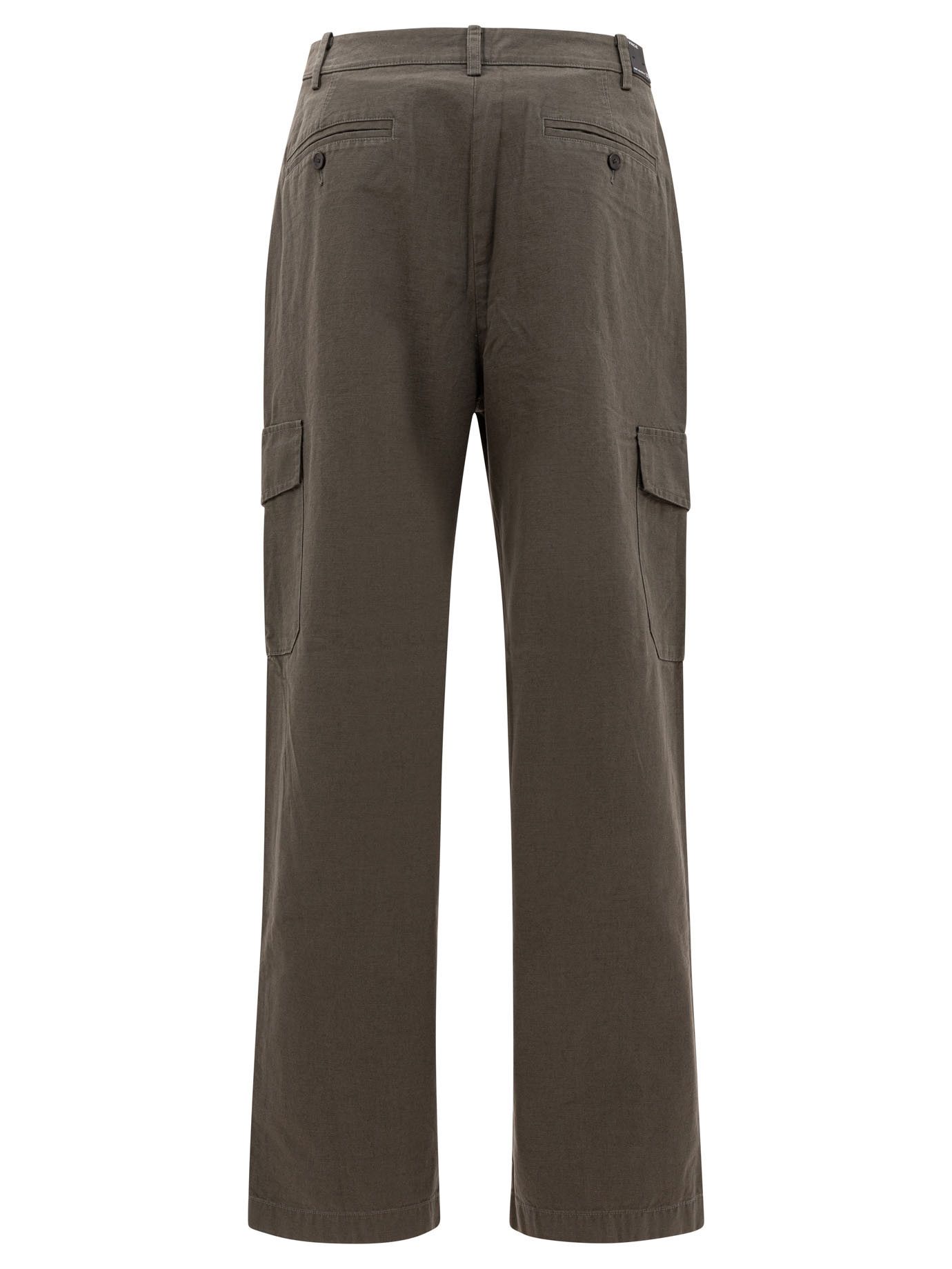 Vince Vince. Cotton And Linen Cargo Trousers tag size 33 Men - USA Duties Paid Size US 33 - 2 Thumbnail