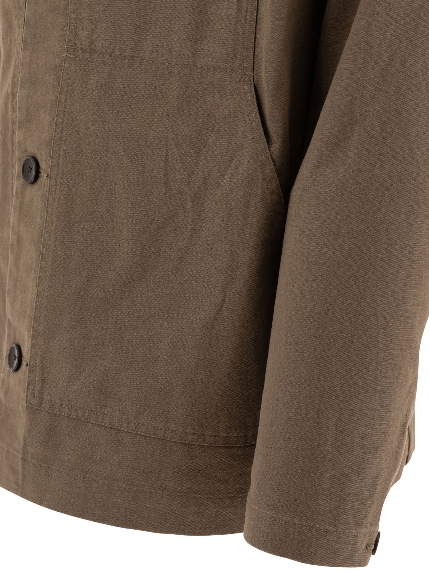 Vince Vince. Cotton And Linen Utility Jacket tag size XL Men - USA Duties Paid Size US XL / EU 56 / 4 - 4 Thumbnail