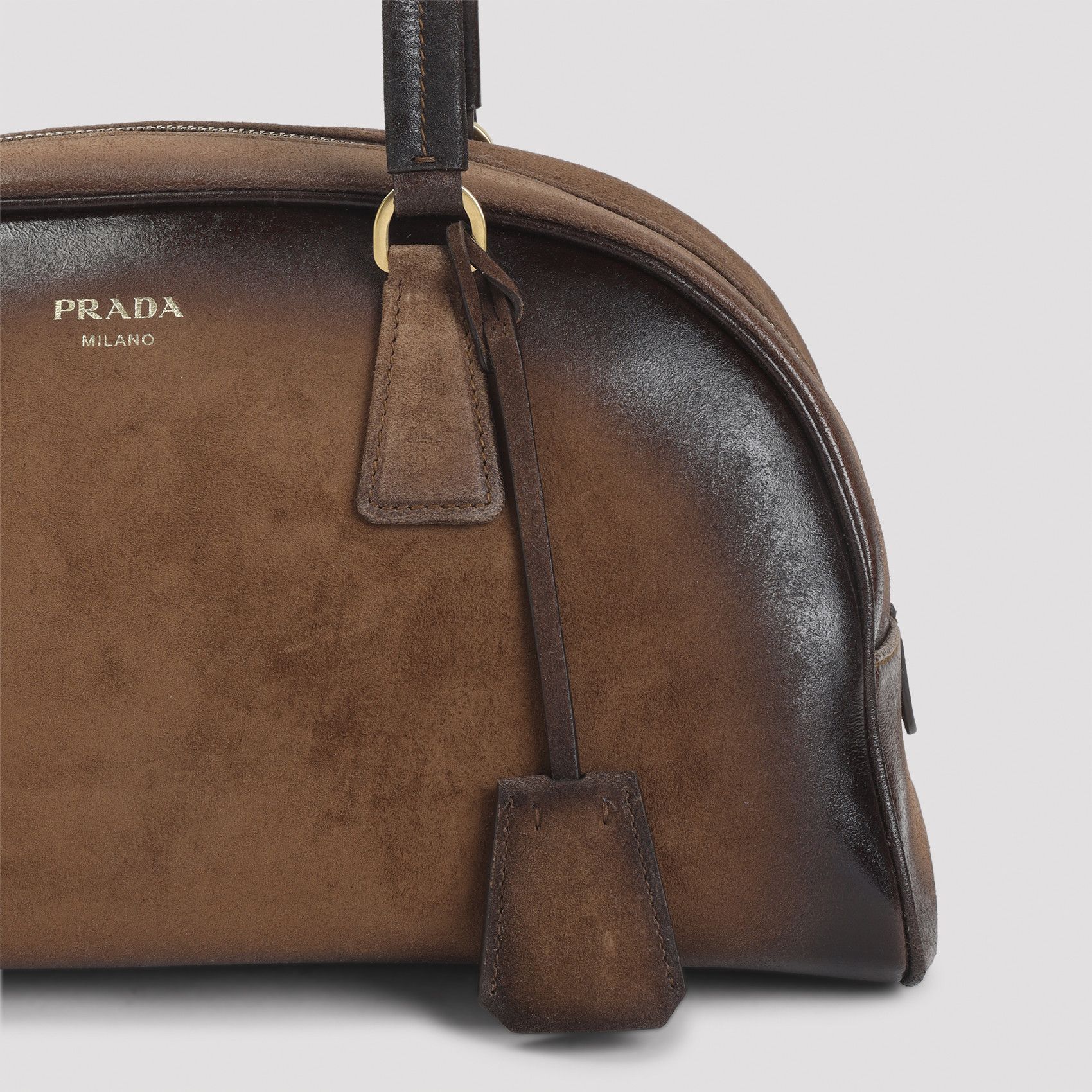 Prada Prada Calf Leather Handbag Size ONE SIZE - 4 Thumbnail