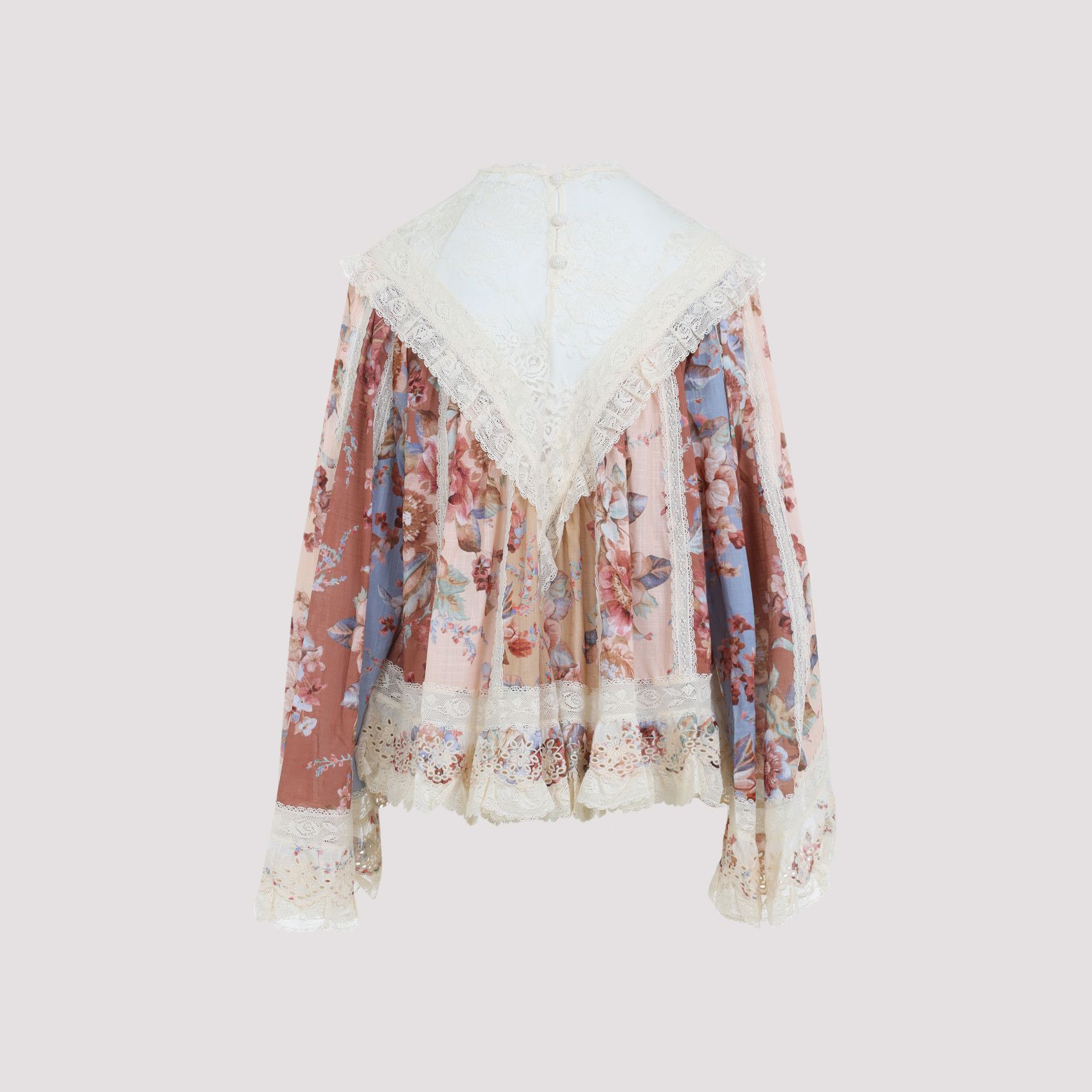 Zimmermann Zimmermann Awaken Lace Trim Blouse Size S / US 4 / IT 40 - 2 Thumbnail