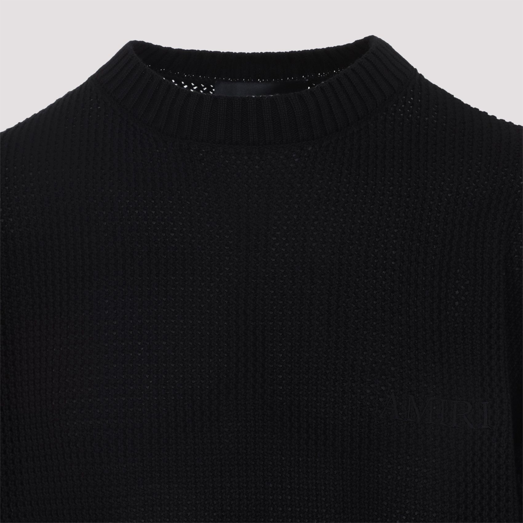 Amiri Amiri Crochet Mesh T-Shirt Size US L / EU 52-54 / 3 - 4 Thumbnail