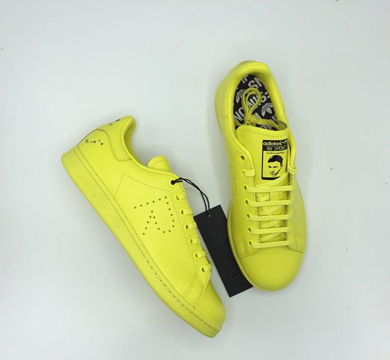 Adidas stan smith raf cheap simons yellow