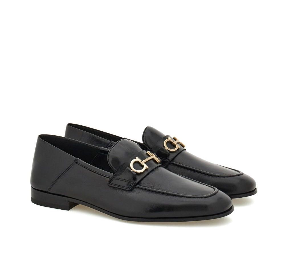 Salvatore Ferragamo Ferragamo Hybrid Gancini Loafers SIZE 6 Size ONE SIZE - 2 Thumbnail