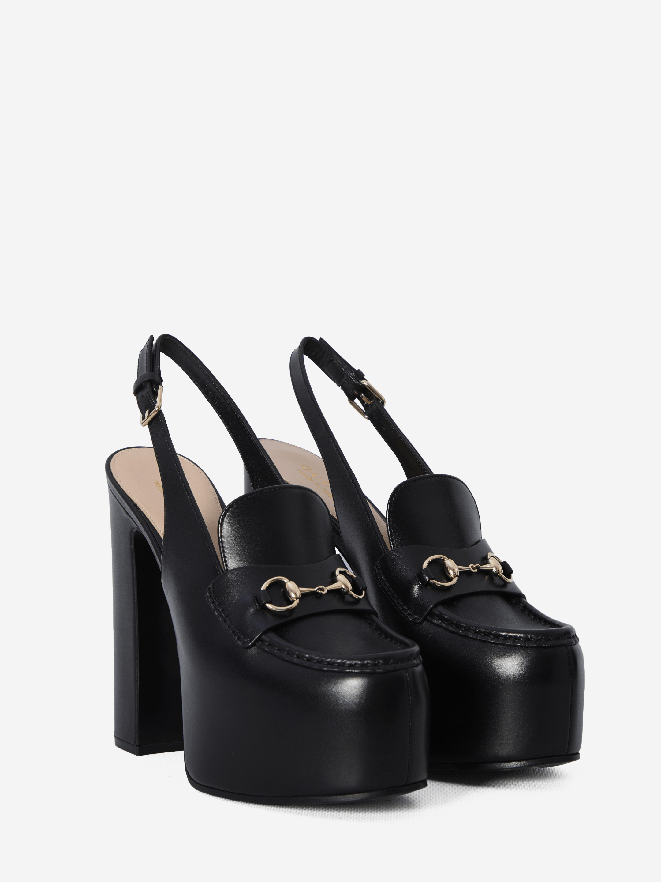 Gucci Gucci Horsebit Platform Slingbacks SIZE 37.5 Size ONE SIZE - 2 Thumbnail