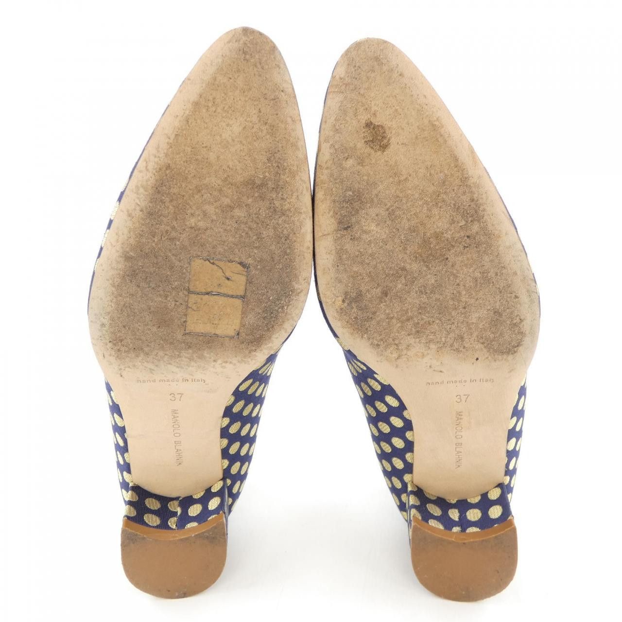 Manolo Blahnik Manolo Blahnik Manolo Blahnik Pumps Leather Shoes 92WLISJAC030 DUTY FREE for USA Size ONE SIZE - 4 Thumbnail