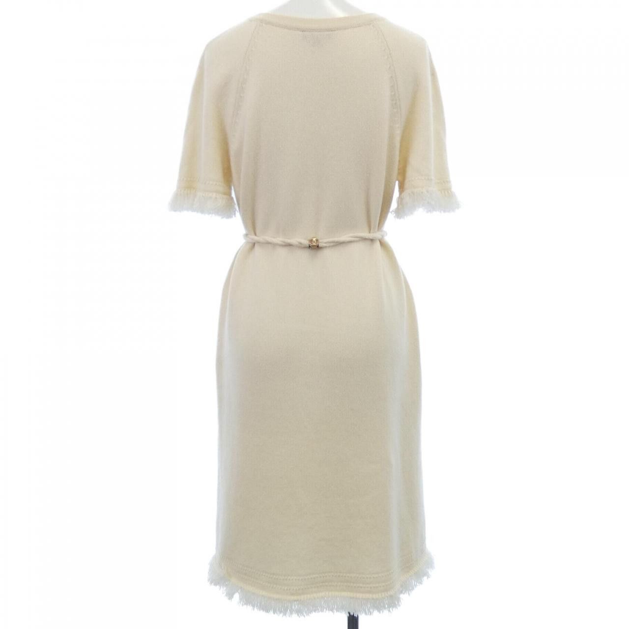 Chanel Chanel Chanel P58191K07615 18C Cashmere Dress Others Dresses P58191K07615 DUTY FREE for USA Size ONE SIZE - 2 Thumbnail