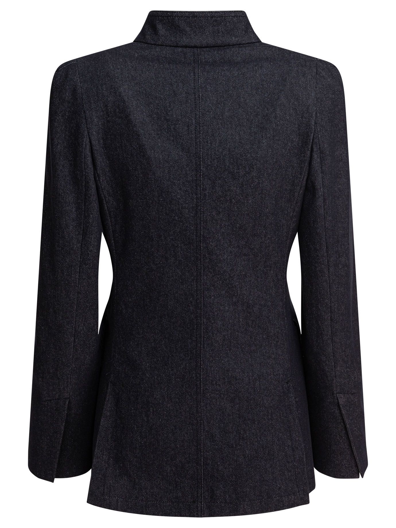 Max Mara Max Mara Denim-Effect Blazer IT 44 Women - USA Duties Paid Size M / US 6-8 / IT 42-44 - 2 Thumbnail