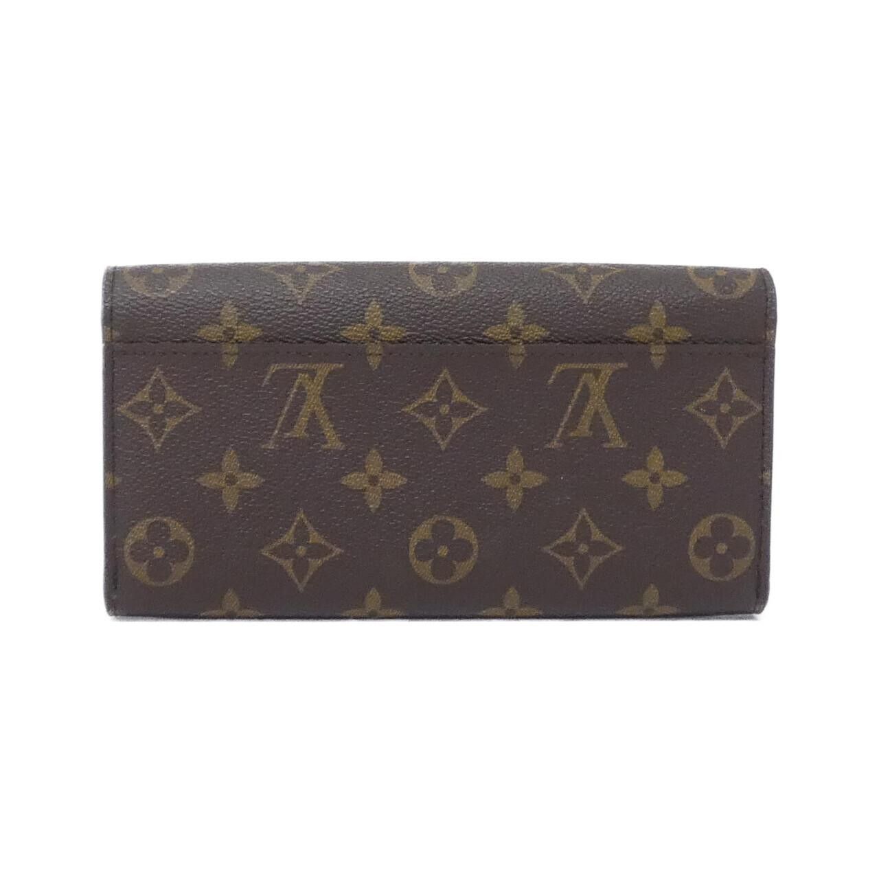Louis Vuitton Louis Vuitton Louis Vuitton Portefeuille Sarah Monogram Long Wallet Canvas Long Wallet M64464 DUTY FREE for USA Size ONE SIZE - 2 Thumbnail