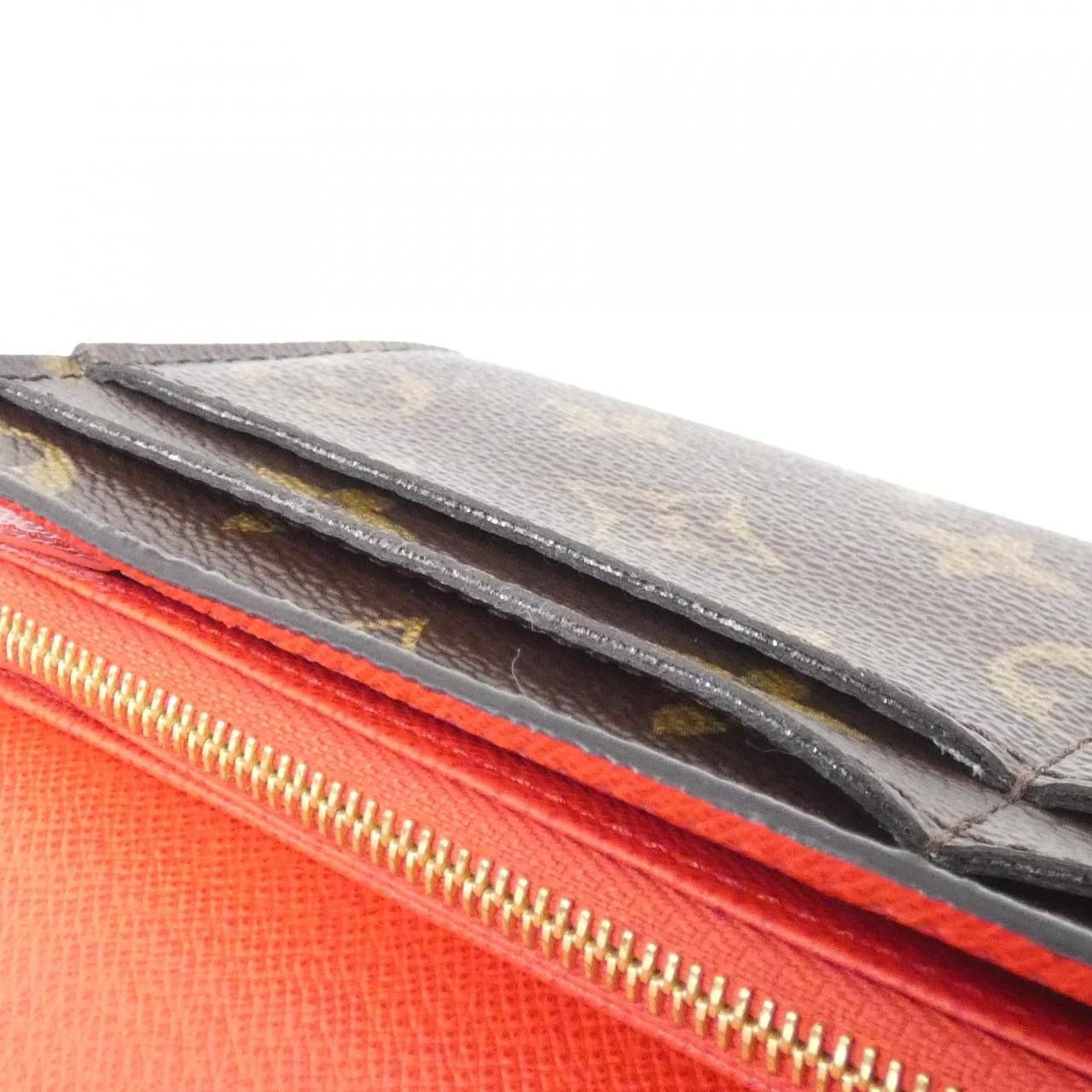 Louis Vuitton Louis Vuitton Louis Vuitton Portefeuille Sarah Monogram Long Wallet Canvas Long Wallet M64464 DUTY FREE for USA Size ONE SIZE - 8 Thumbnail