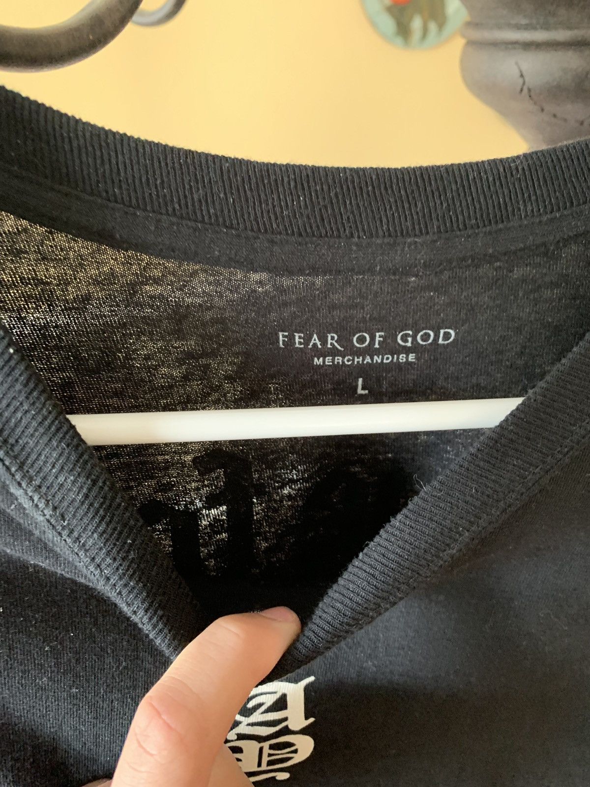 Fear of God × Jay-Z Fear of god jay z tour tee Size US L / EU 52-54 / 3 - 4 Thumbnail