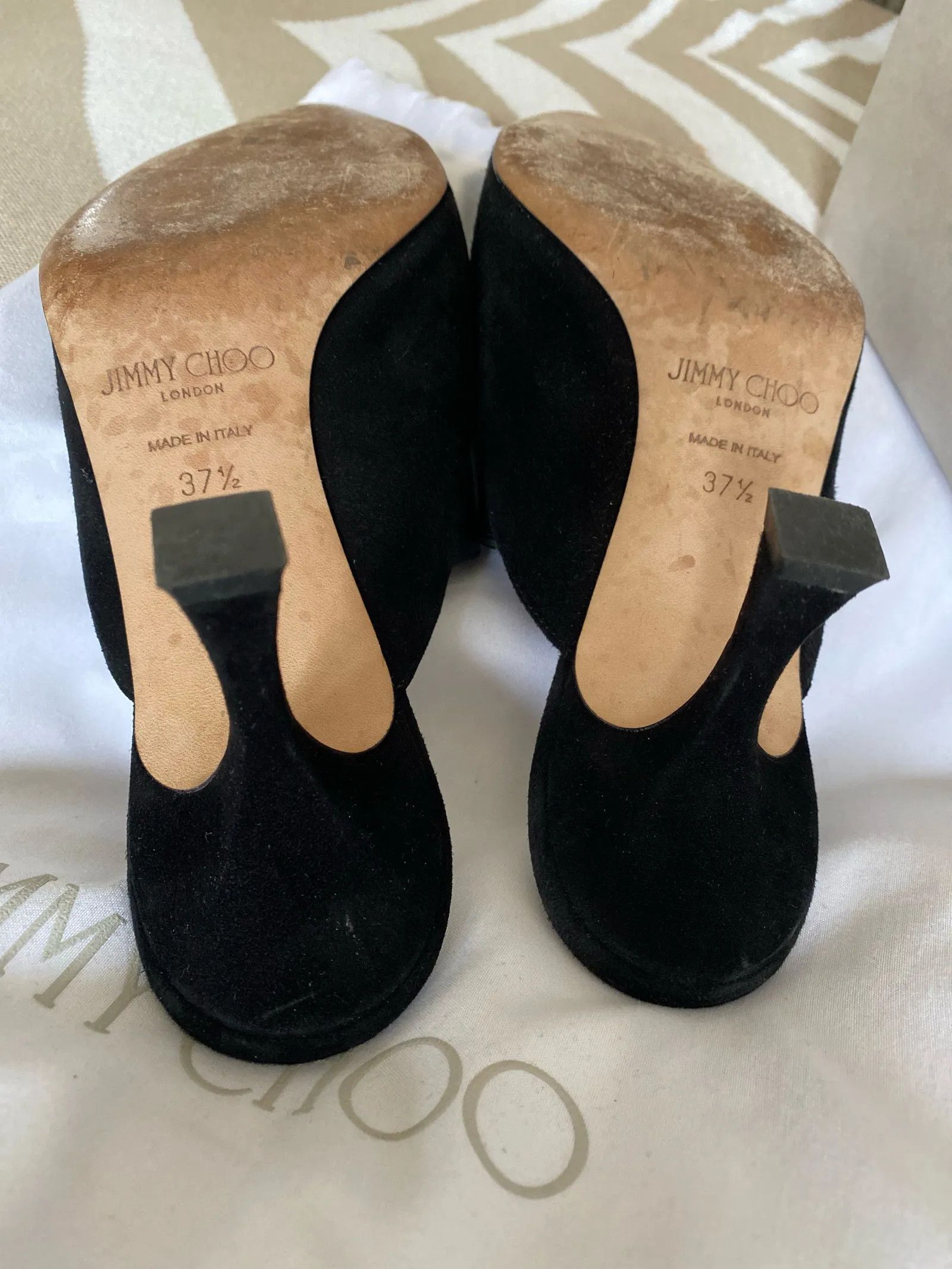 Jimmy Choo Jimmy Choo Saffi 7 cm klack Heels Size US 7.5 / IT 37.5 - 4 Thumbnail