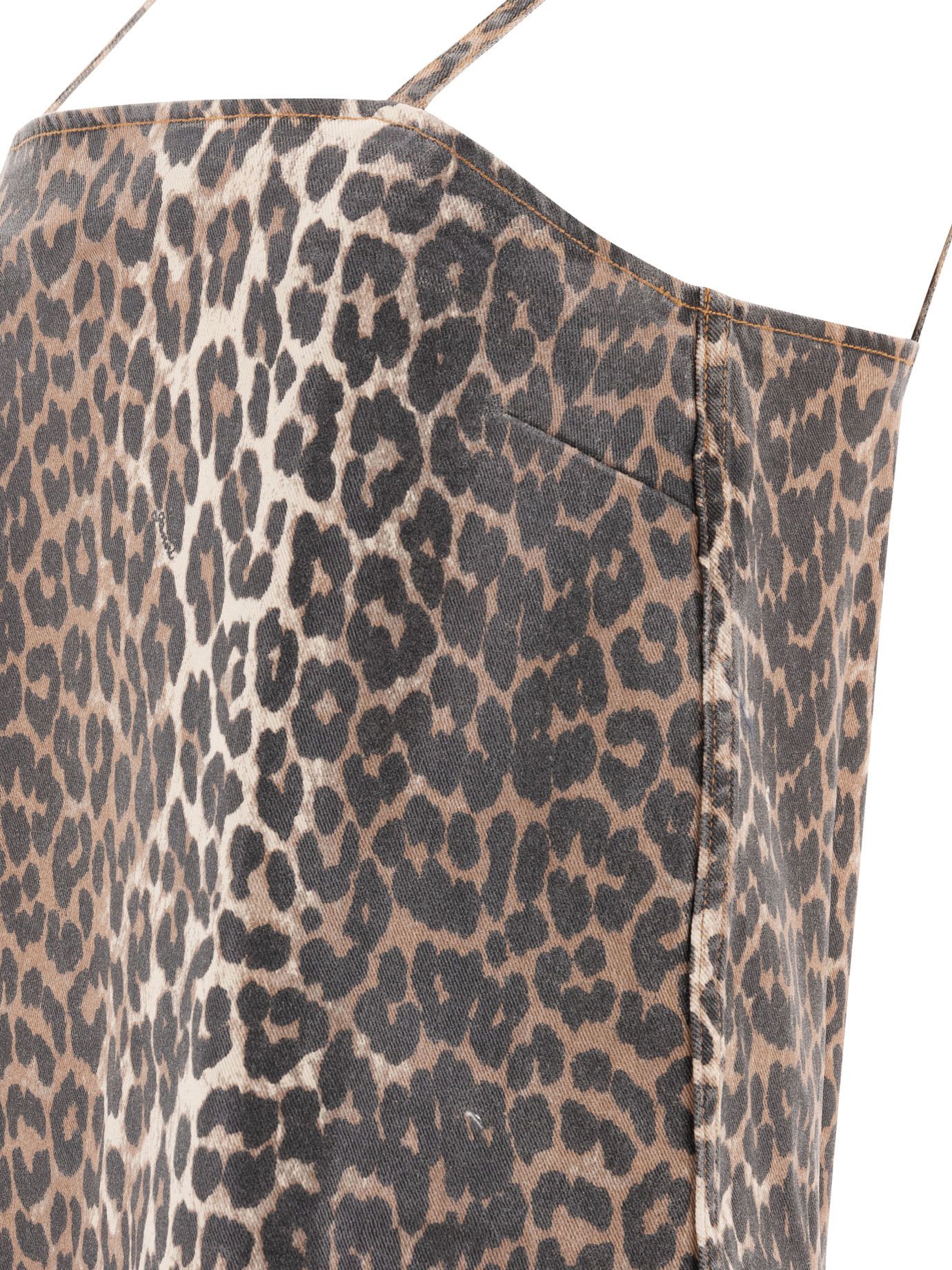 Ganni Ganni Leopard Dress FR 36 Women - USA Duties Paid Size XS / US 0-2 / IT 36-38 - 4 Thumbnail