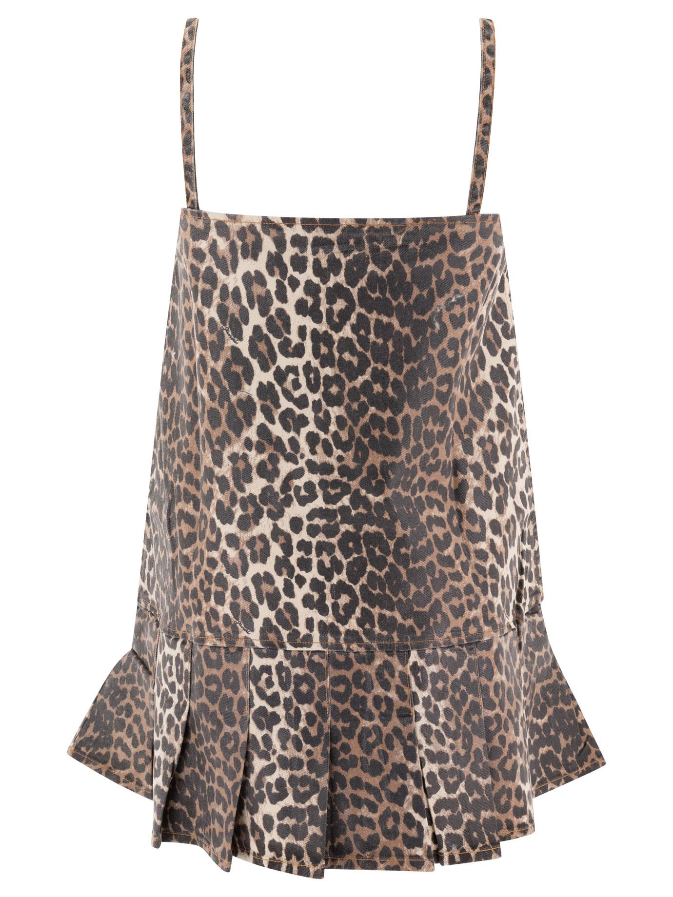 Ganni Ganni Leopard Dress FR 36 Women - USA Duties Paid Size XS / US 0-2 / IT 36-38 - 2 Thumbnail