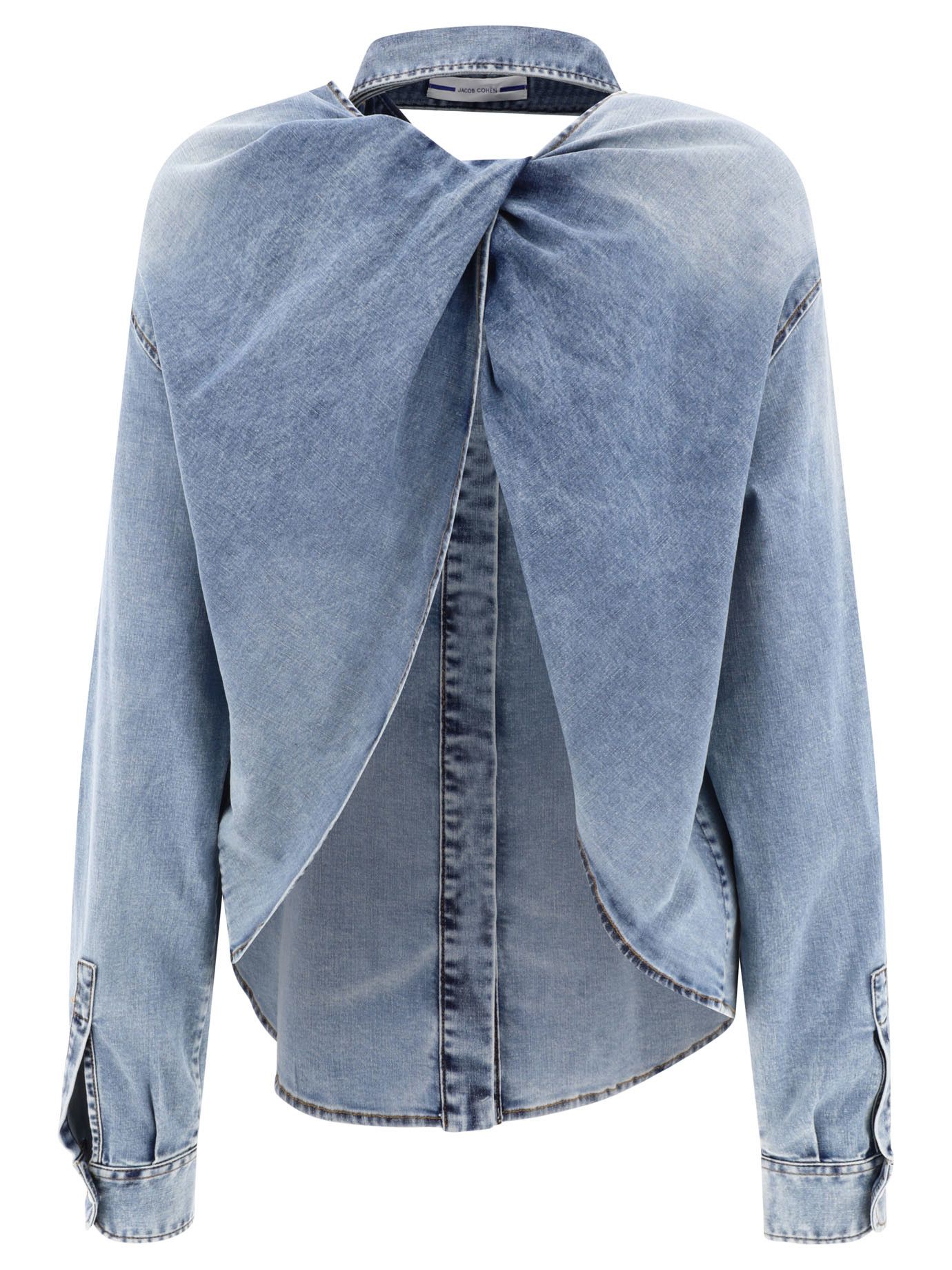 Jacob Cohen Jacob Cohen Shirt With Cut-Out IT 42 Women - USA Duties Paid Size M / US 6-8 / IT 42-44 - 2 Thumbnail