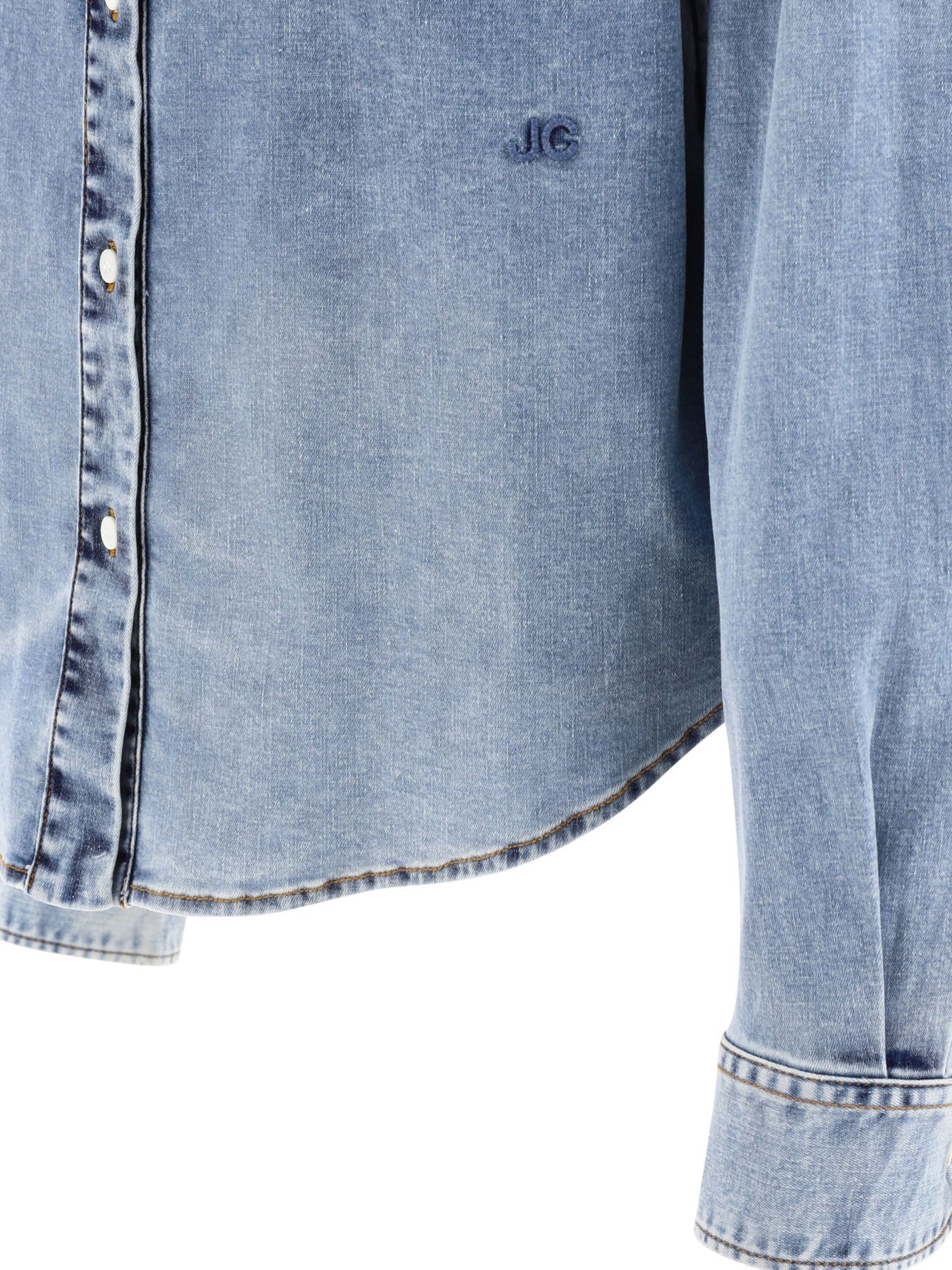 Jacob Cohen Jacob Cohen Shirt With Cut-Out IT 42 Women - USA Duties Paid Size M / US 6-8 / IT 42-44 - 4 Thumbnail