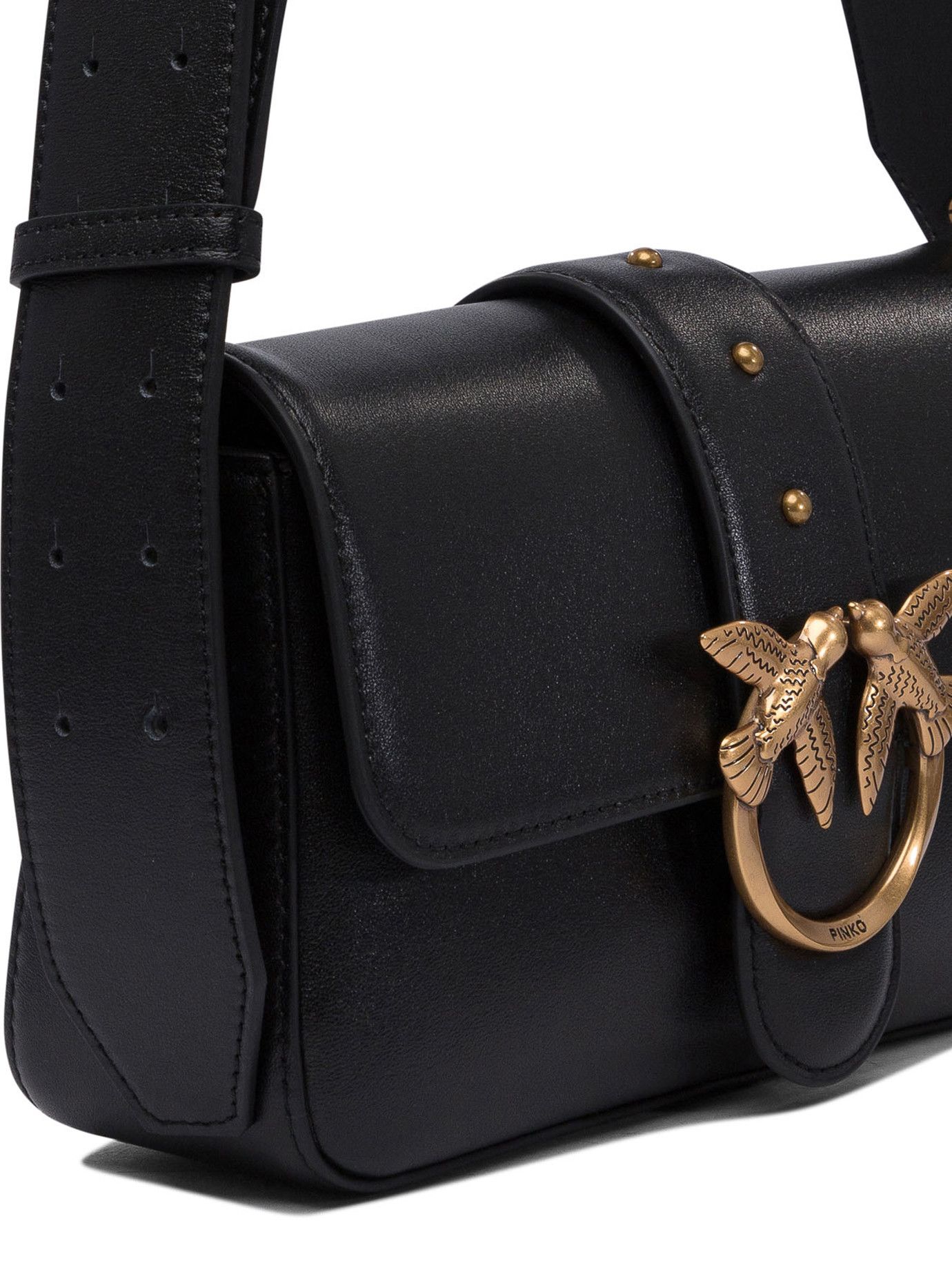 Pinko Pinko Borsa A Tracolla Morbida Mini Love Bag In Pelle tag size U Women - USA Duties Paid Size ONE SIZE - 4 Thumbnail