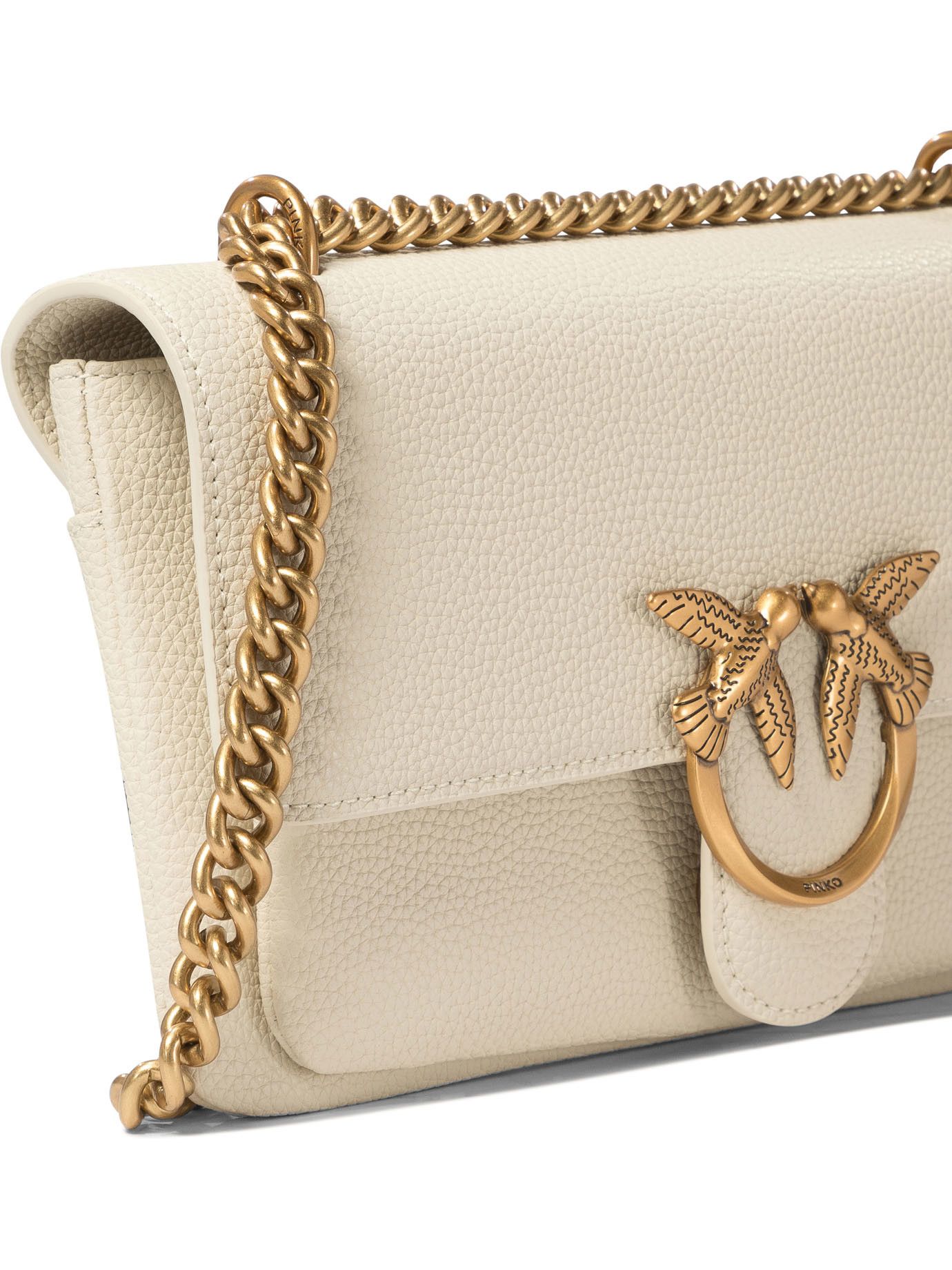 Pinko Pinko Love One Soft Mini Crossbody Bag tag size U Women - USA Duties Paid Size ONE SIZE - 4 Thumbnail