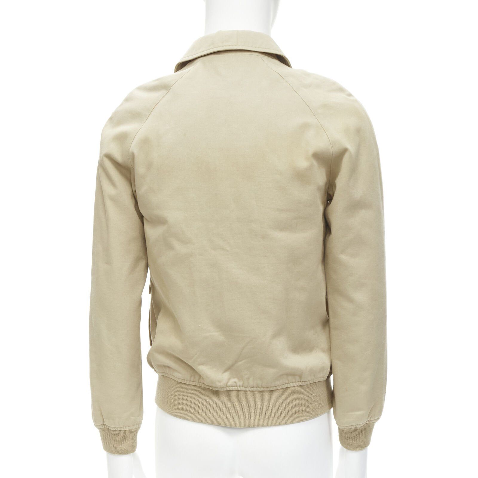 A.P.C. APC beige classic raglan sleeves flap pocket bomber jacket XS Size US XS / EU 42 / 0 - 6 Thumbnail
