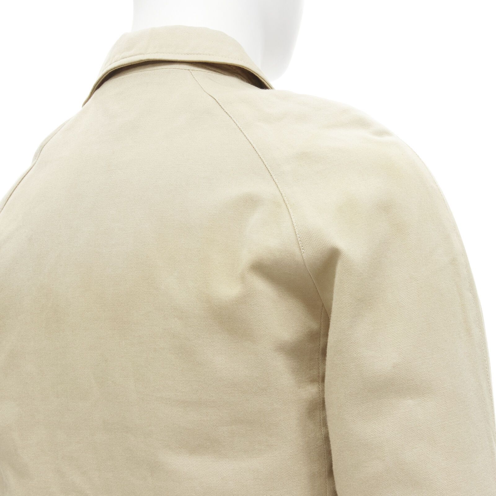 A.P.C. APC beige classic raglan sleeves flap pocket bomber jacket XS Size US XS / EU 42 / 0 - 9 Thumbnail