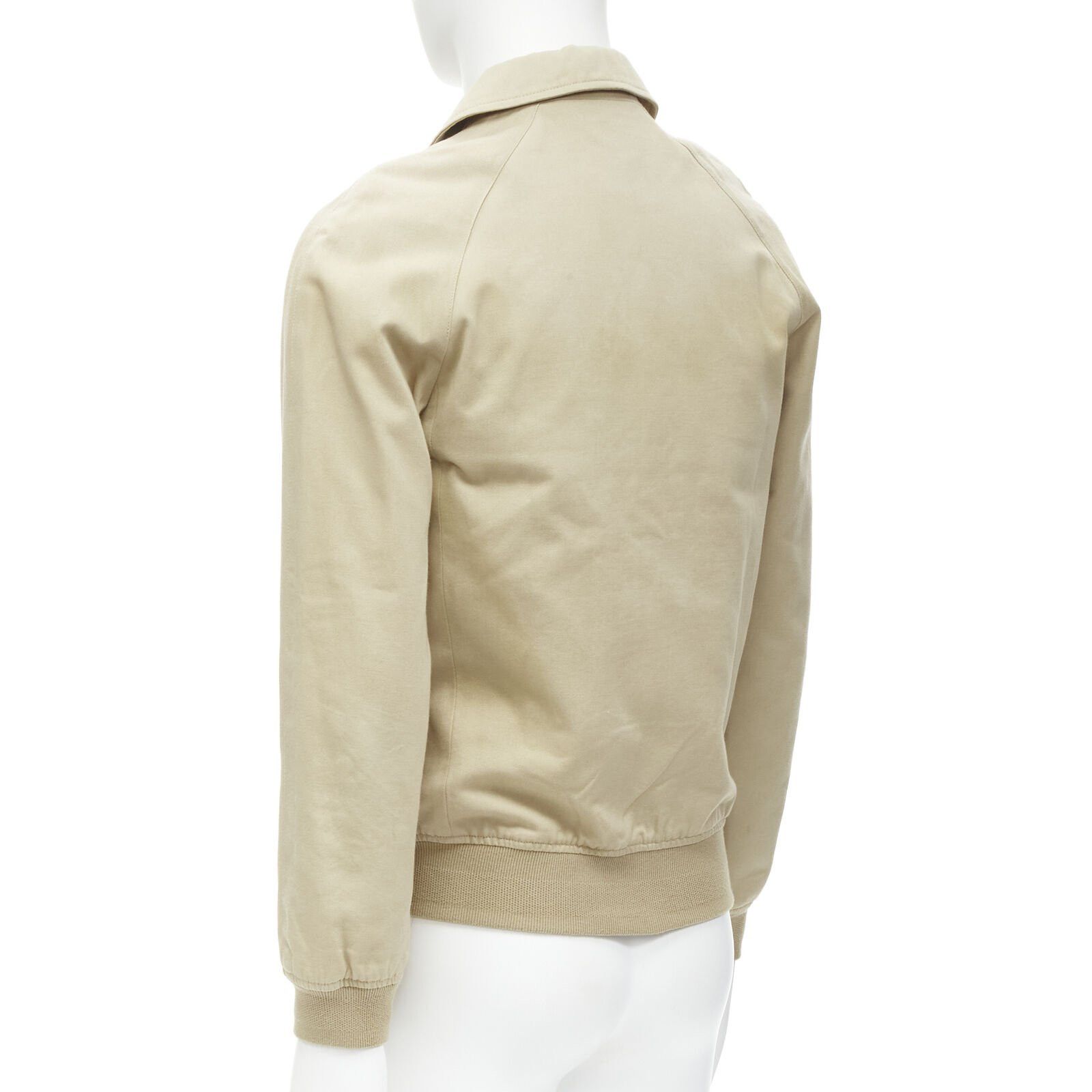 A.P.C. APC beige classic raglan sleeves flap pocket bomber jacket XS Size US XS / EU 42 / 0 - 7 Thumbnail