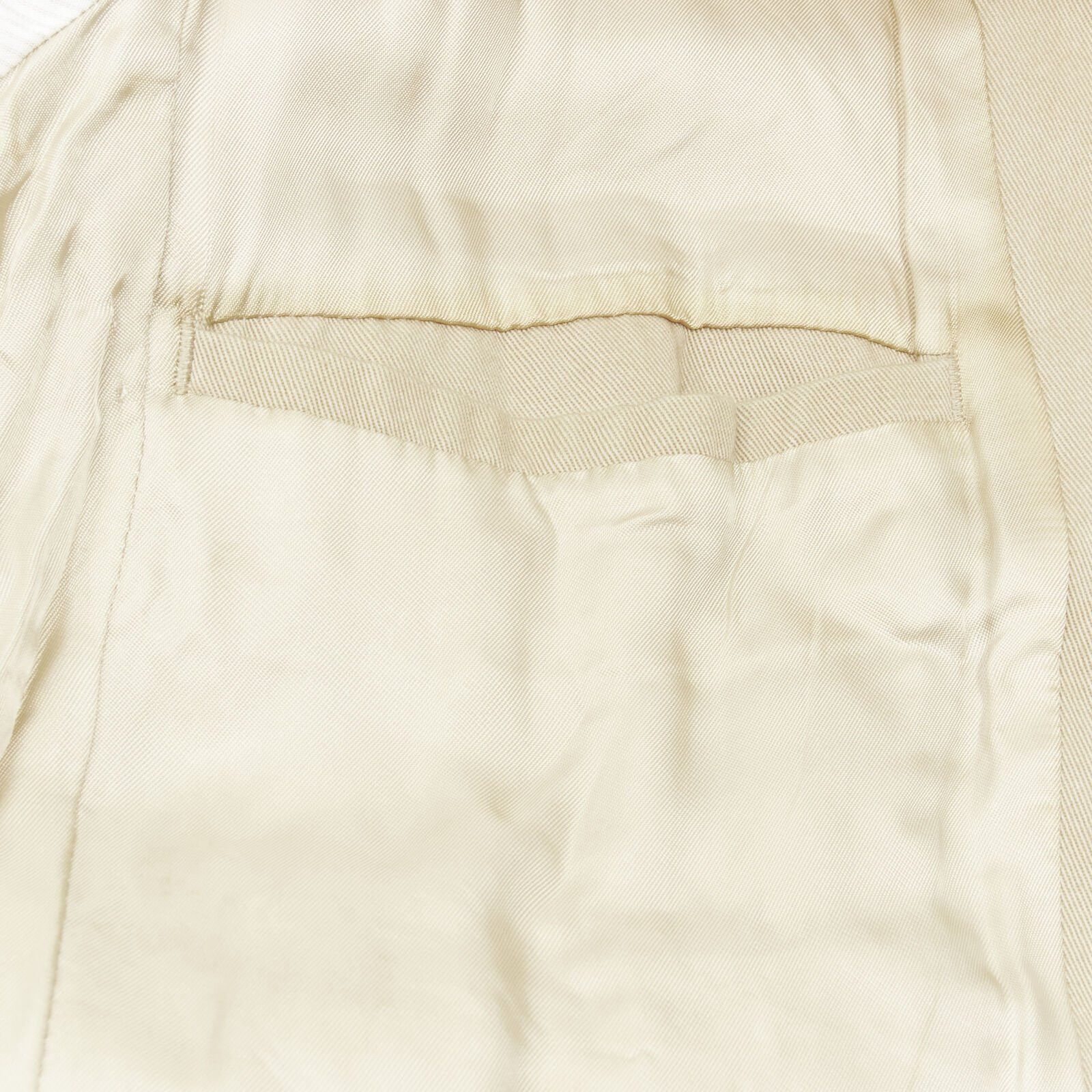 A.P.C. APC beige classic raglan sleeves flap pocket bomber jacket XS Size US XS / EU 42 / 0 - 11 Thumbnail