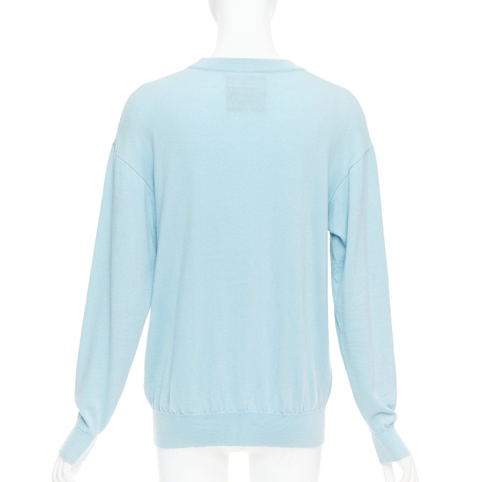 Moschino MOSCHINO Jeremy Scott My Little Pony blue logo rainbow sweater S Size S / US 4 / IT 40 - 5 Thumbnail