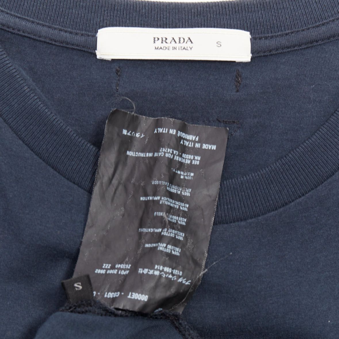 Prada PRADA 2008 black crystal embellished teddy bear tshirt S Size S / US 4 / IT 40 - 8 Thumbnail