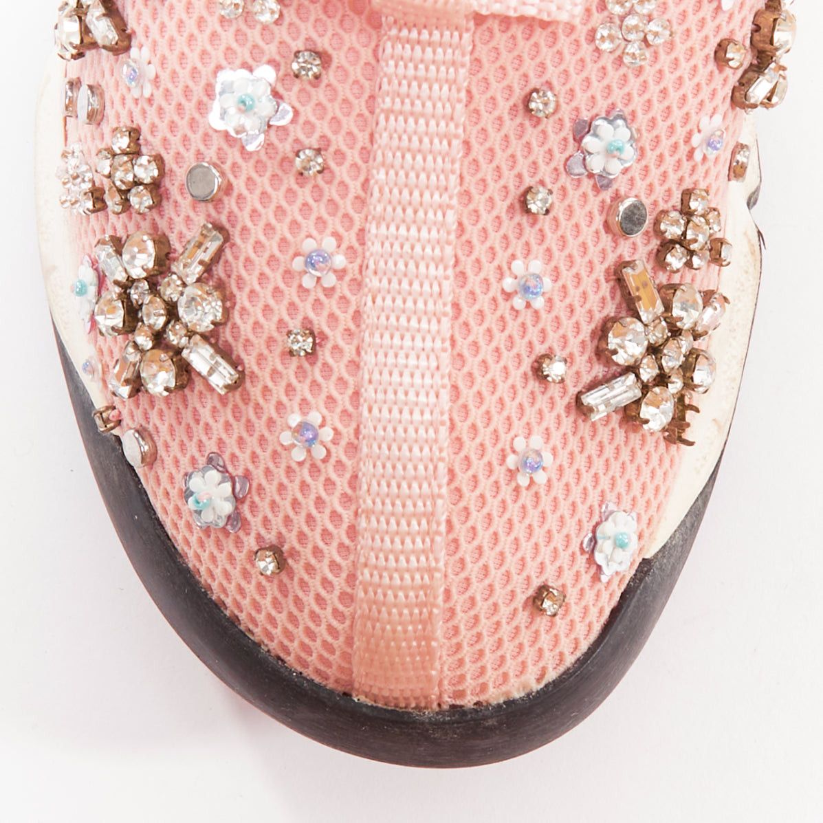 Dior CHRISTIAN DIOR Raf Simons 2019 Fushion pink embellished dad sneakers EU35.5 Size US 5.5 / IT 35.5 - 6 Thumbnail