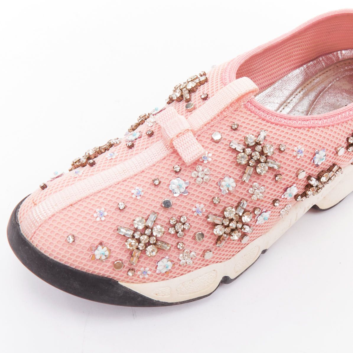 Dior CHRISTIAN DIOR Raf Simons 2019 Fushion pink embellished dad sneakers EU35.5 Size US 5.5 / IT 35.5 - 7 Thumbnail