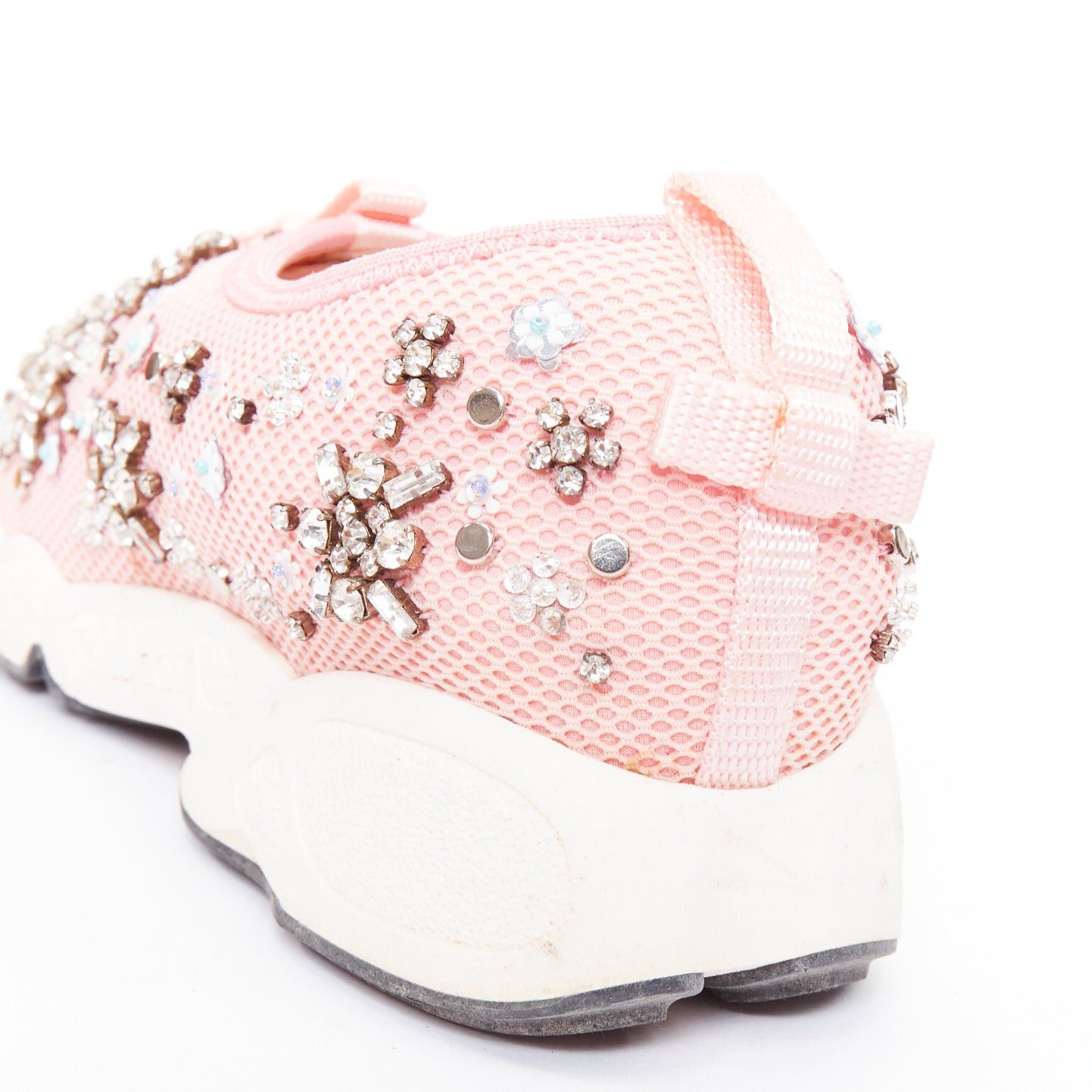 Dior CHRISTIAN DIOR Raf Simons 2019 Fushion pink embellished dad sneakers EU35.5 Size US 5.5 / IT 35.5 - 8 Thumbnail