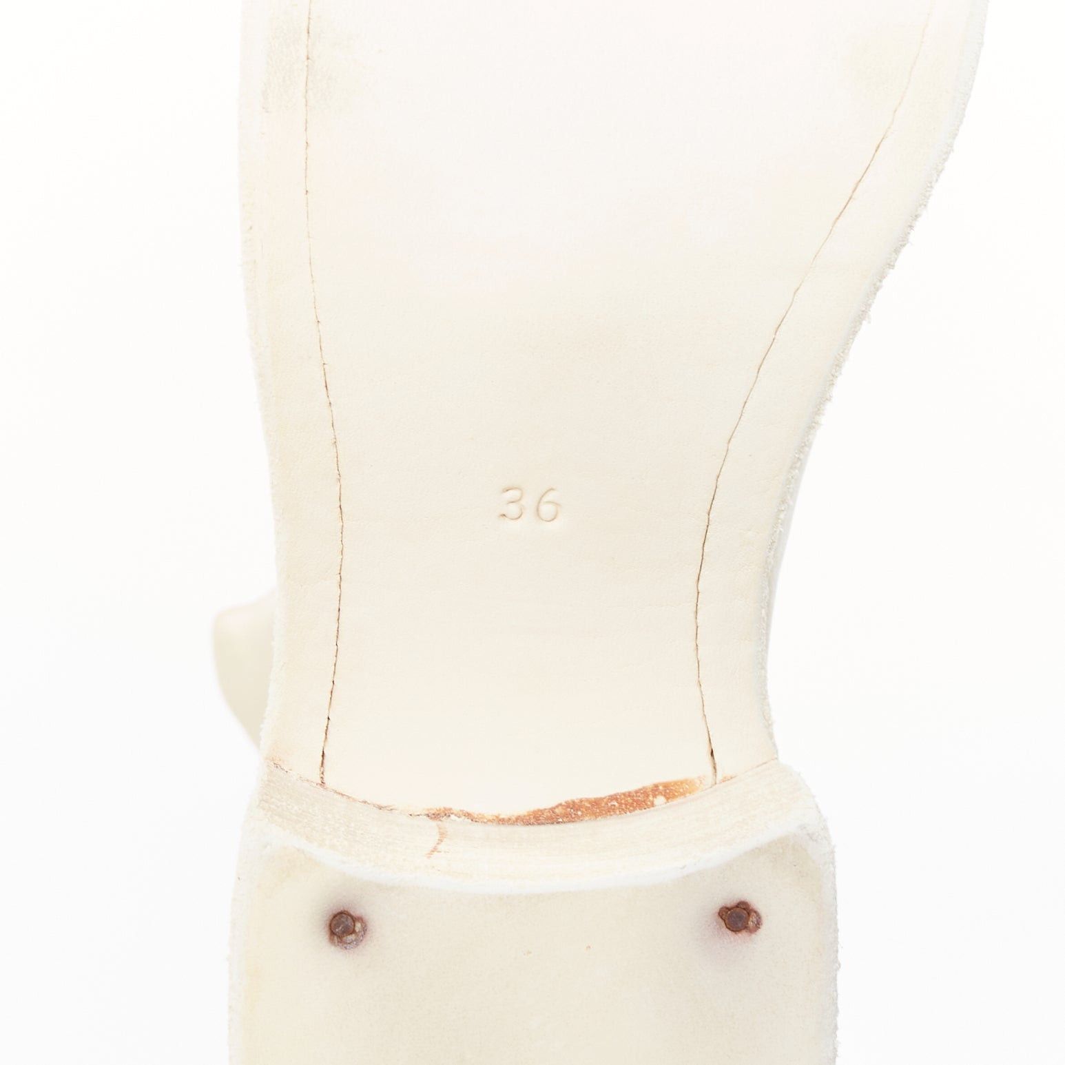 Guidi GUIDI PL2 Soft Horse cream full grain leather silver zip boots EU36 Size US 6 / IT 36 - 10 Thumbnail