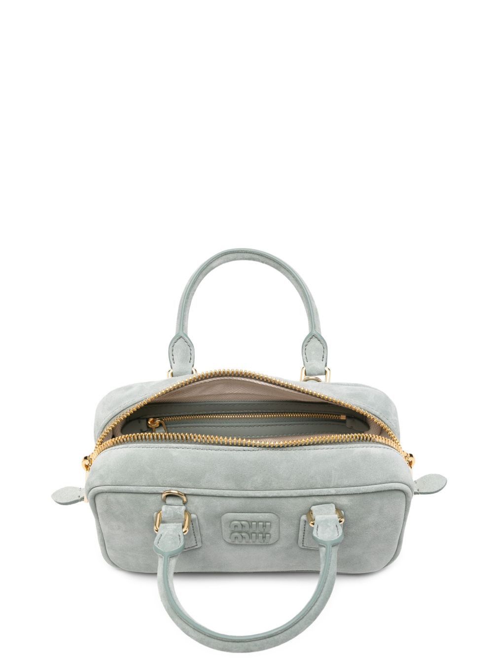 Miu Miu ARCADIE SUEDE LEATHER HANDBAG Size ONE SIZE - 5 Thumbnail