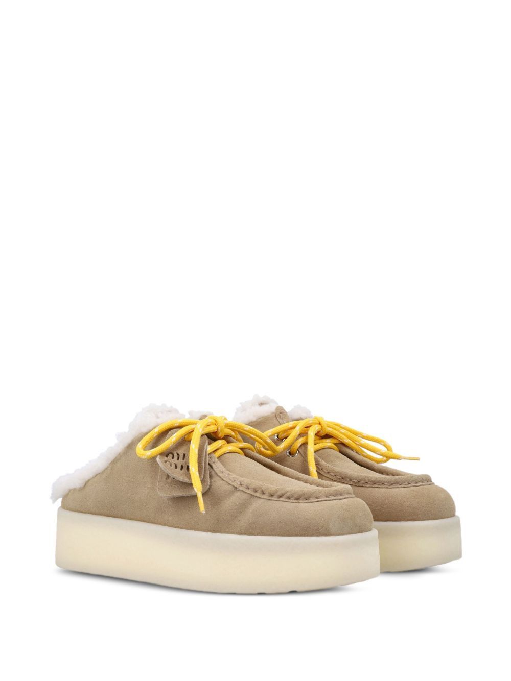Miu Miu SUEDE LEATHER SLIPPERS Size US 8 / IT 38 - 3 Thumbnail